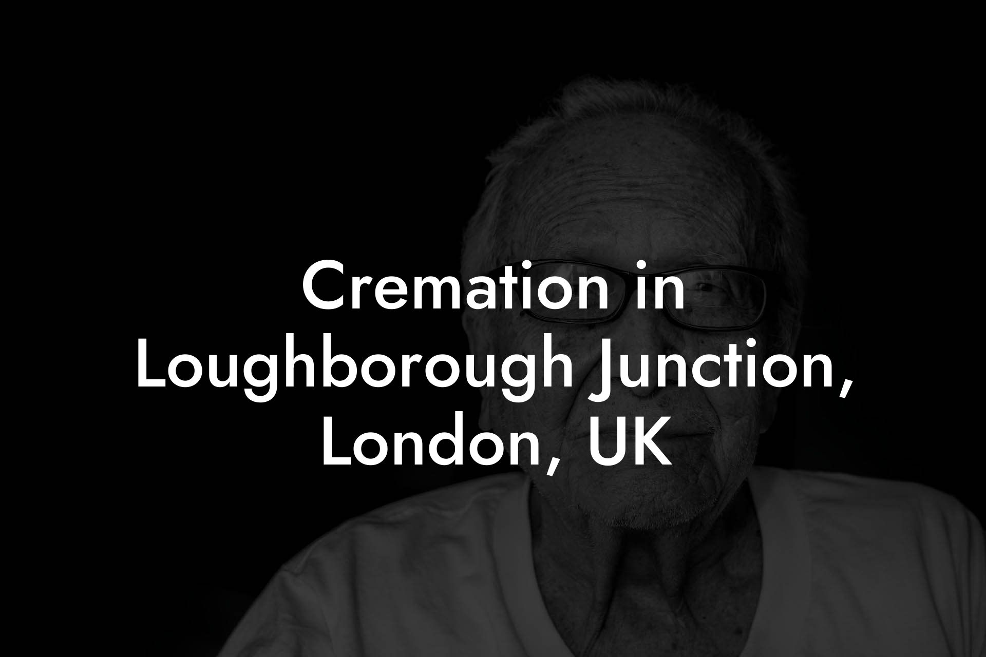 Cremation in Loughborough Junction, London, UK