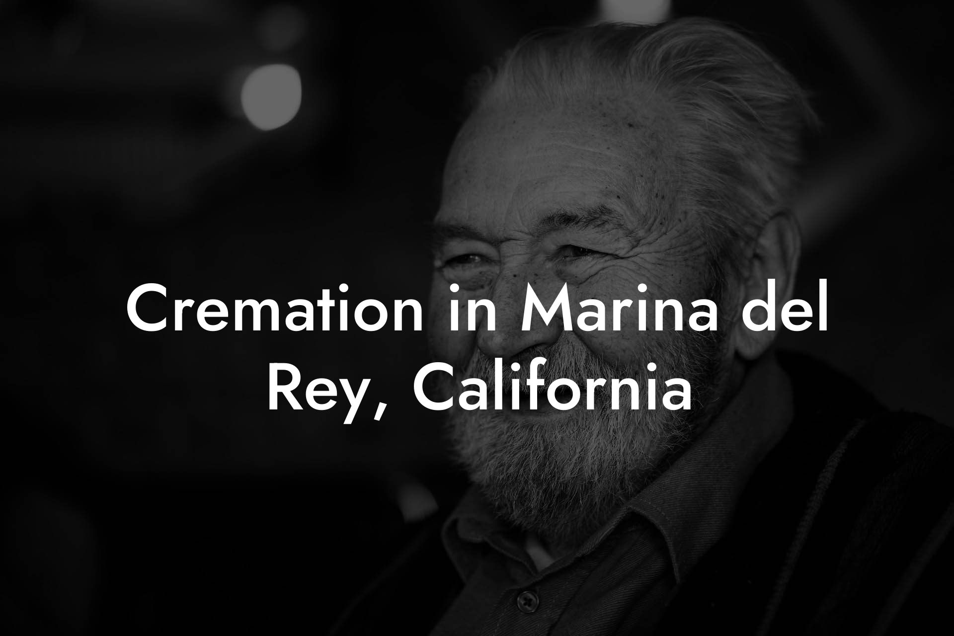 Cremation in Marina del Rey, California