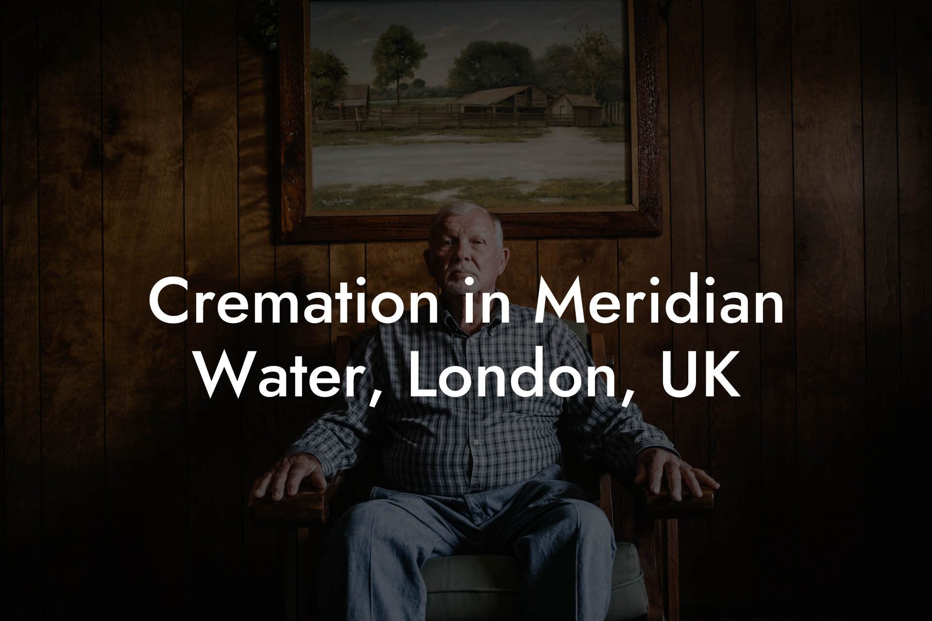 Cremation in Meridian Water, London, UK