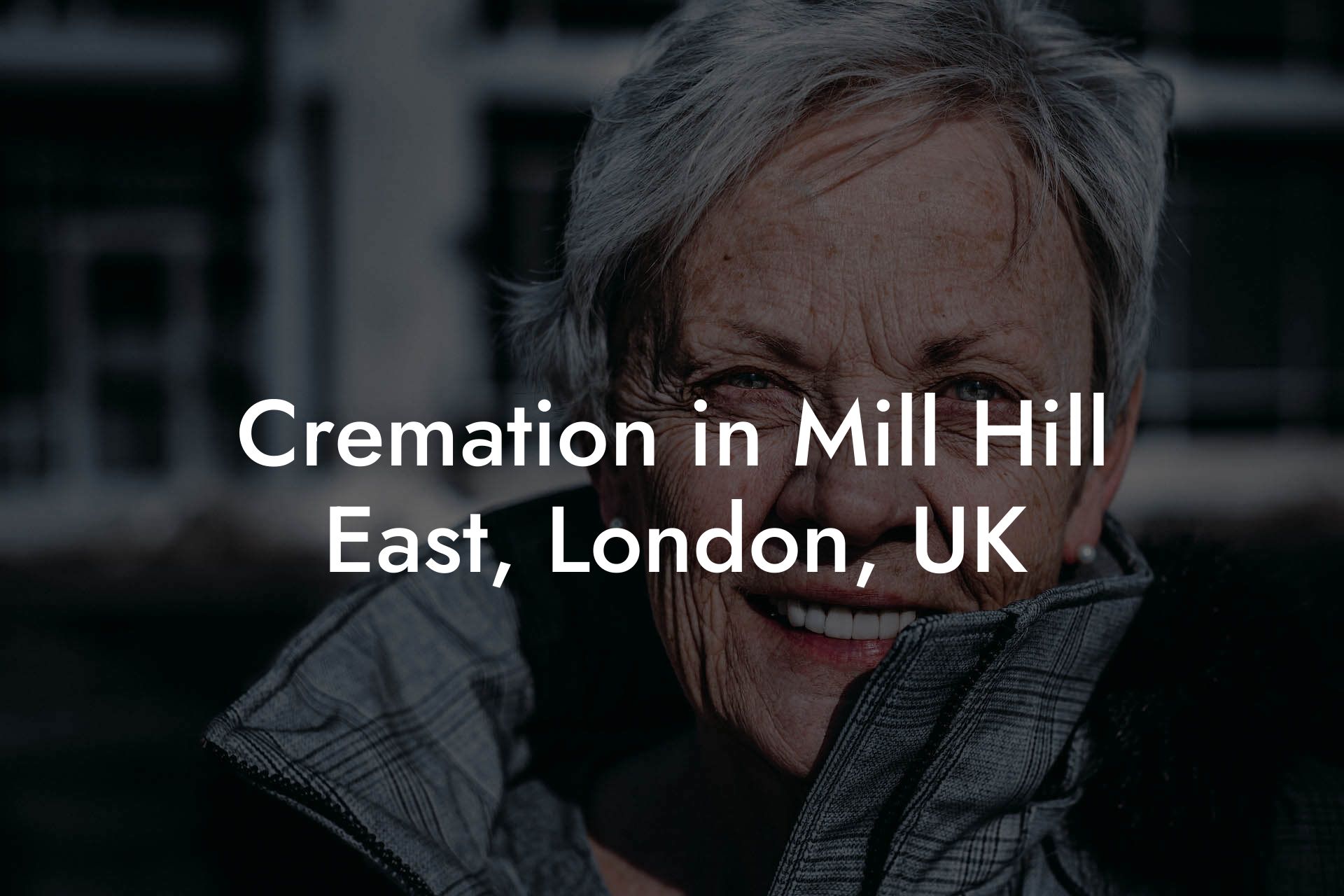 Cremation in Mill Hill East, London, UK