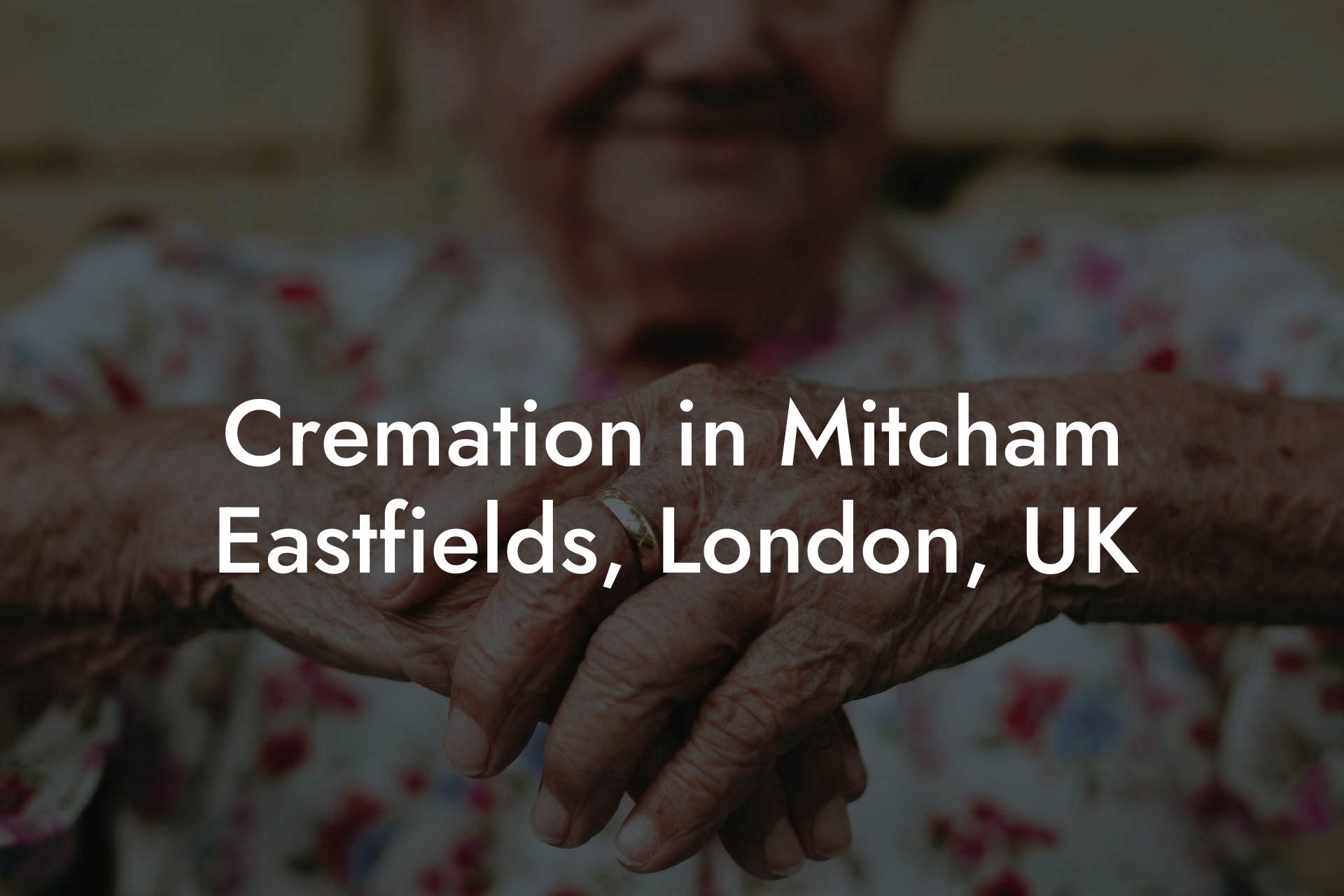 Cremation in Mitcham Eastfields, London, UK