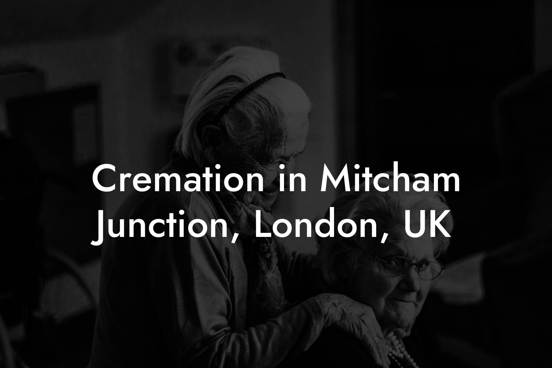 Cremation in Mitcham Junction, London, UK