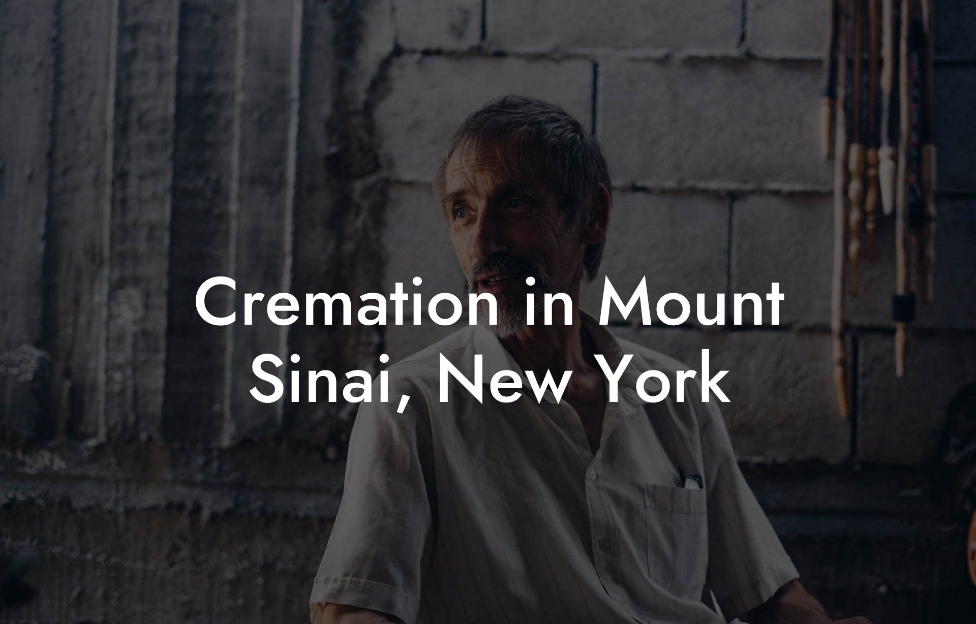 Cremation in Mount Sinai, New York