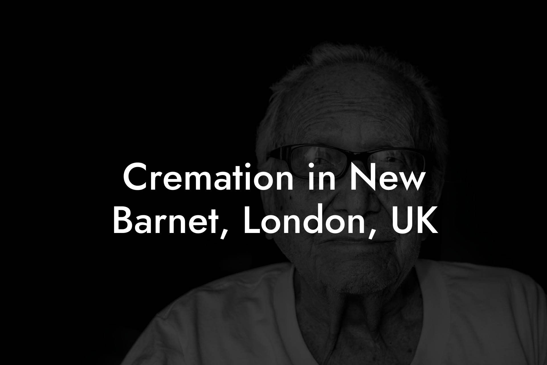 Cremation in New Barnet, London, UK