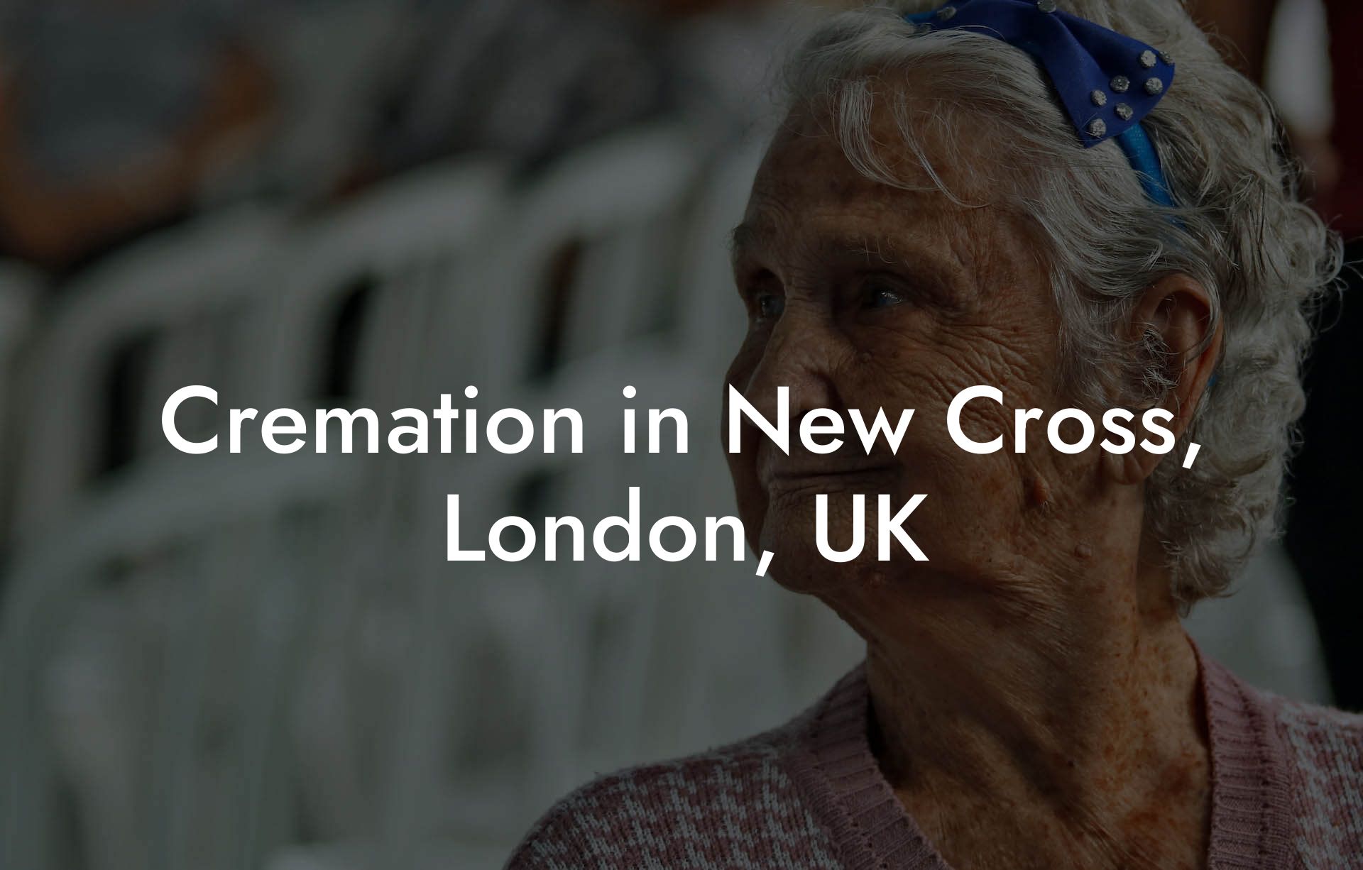 Cremation in New Cross, London, UK