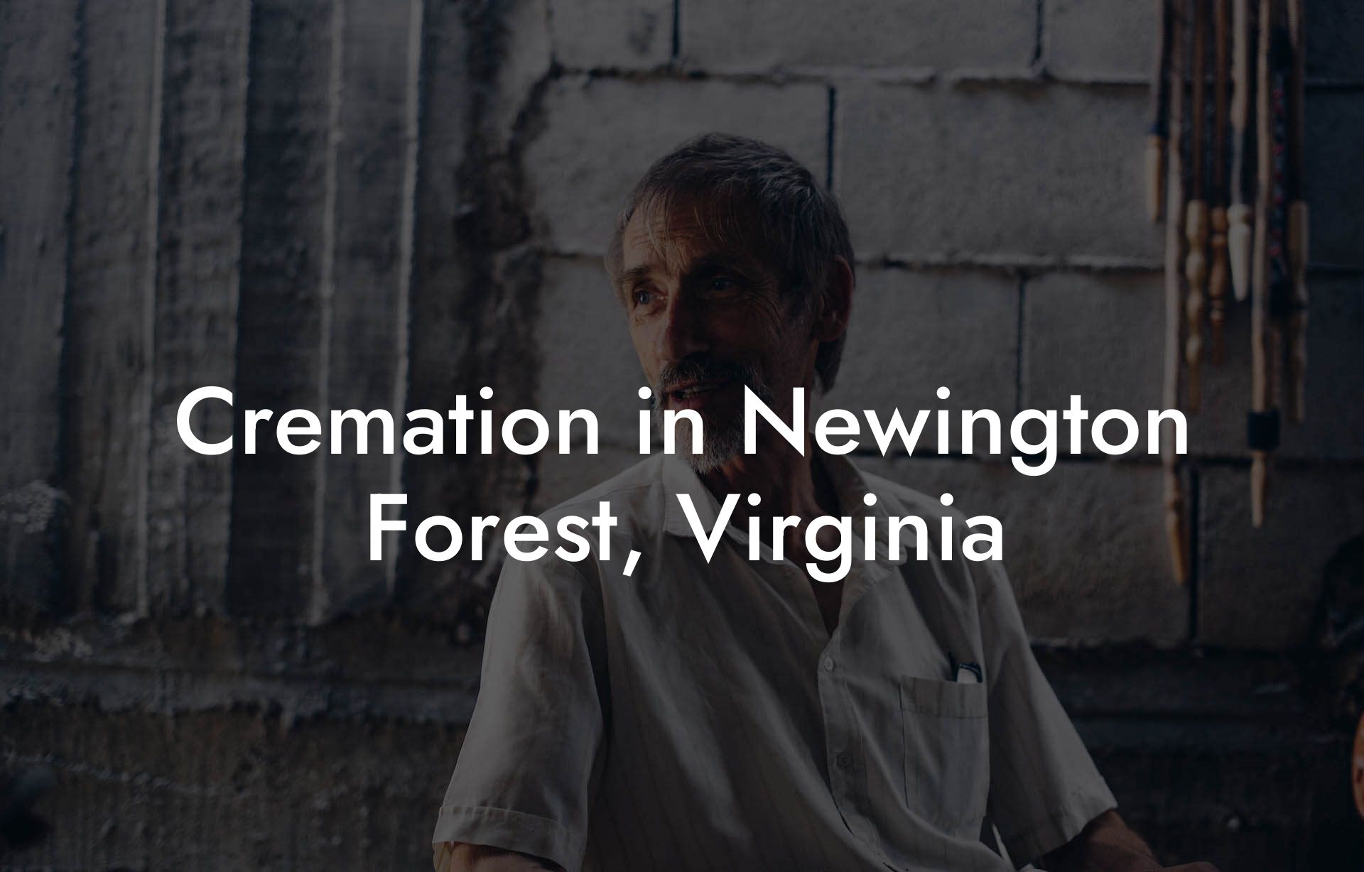 Cremation in Newington Forest, Virginia