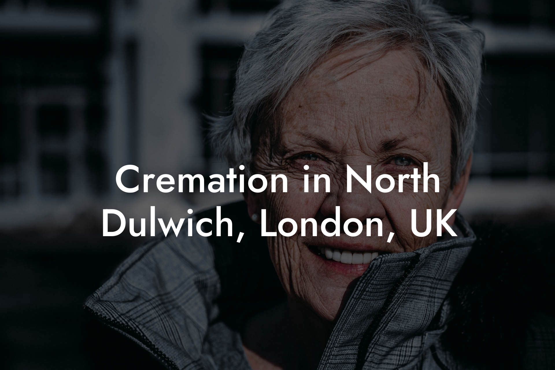 Cremation in North Dulwich, London, UK