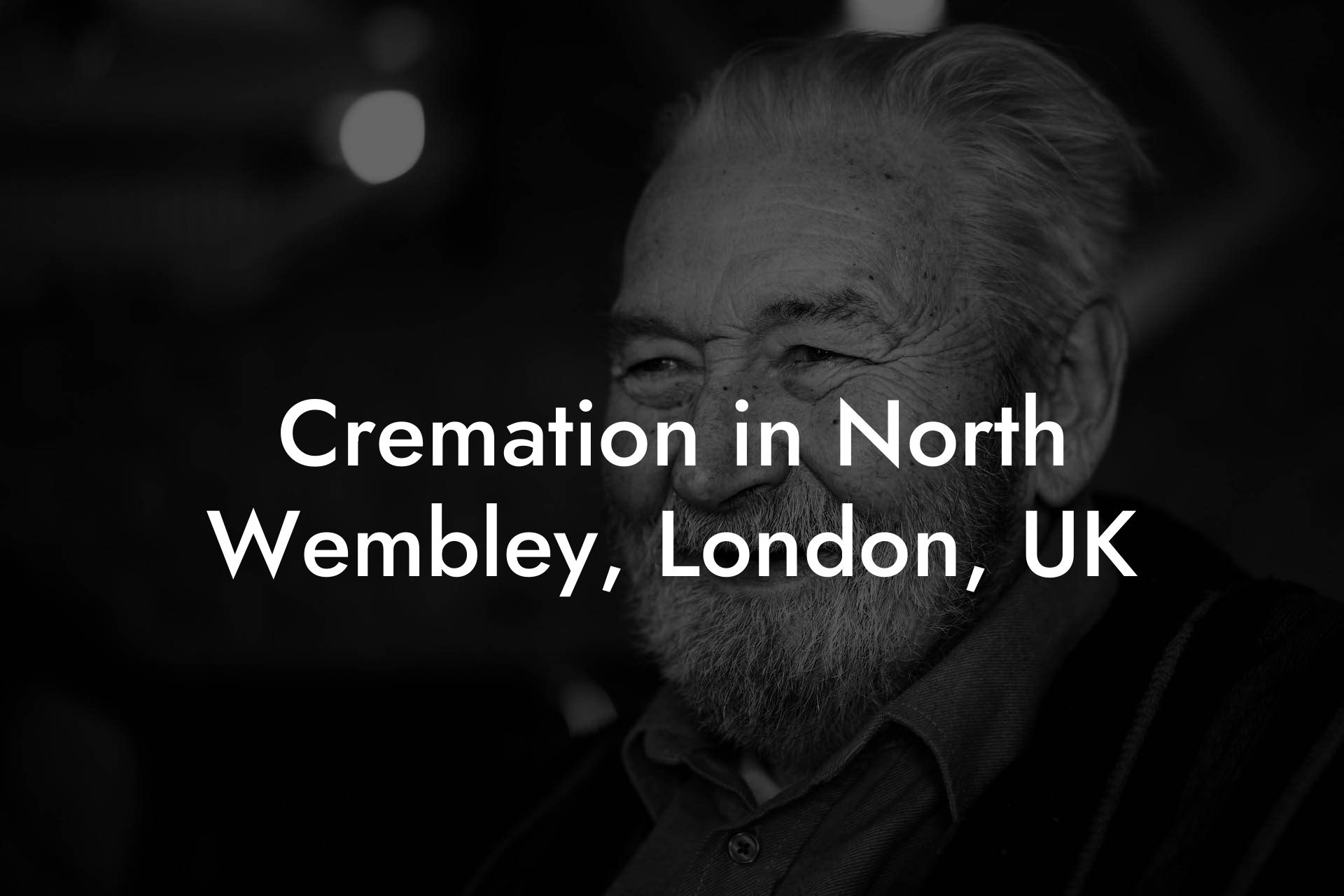 Cremation in North Wembley, London, UK