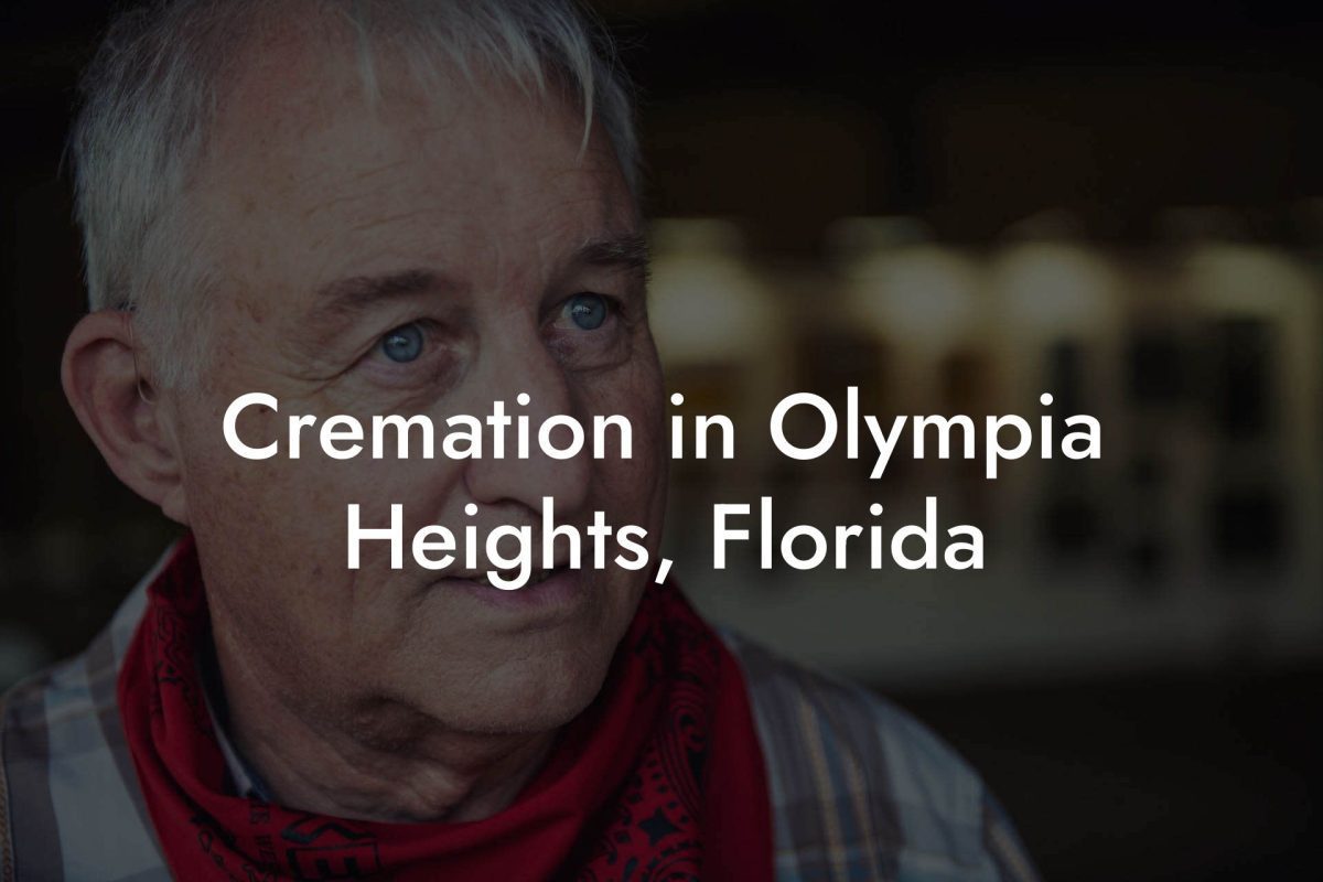Cremation in Olympia Heights, Florida