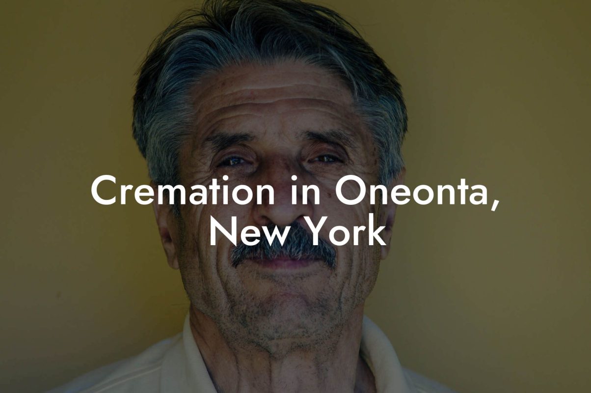 Cremation in Oneonta, New York