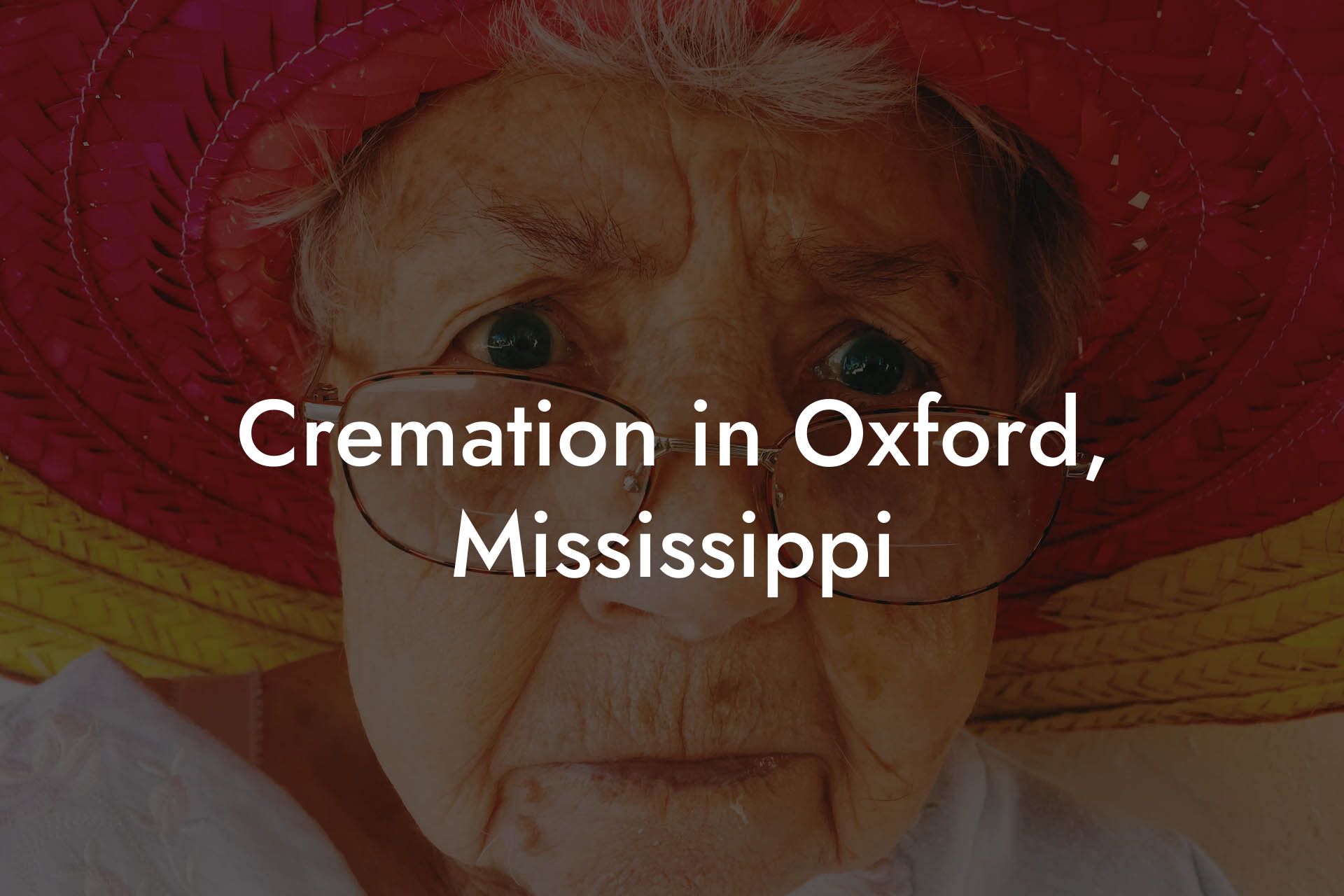 Cremation in Oxford, Mississippi