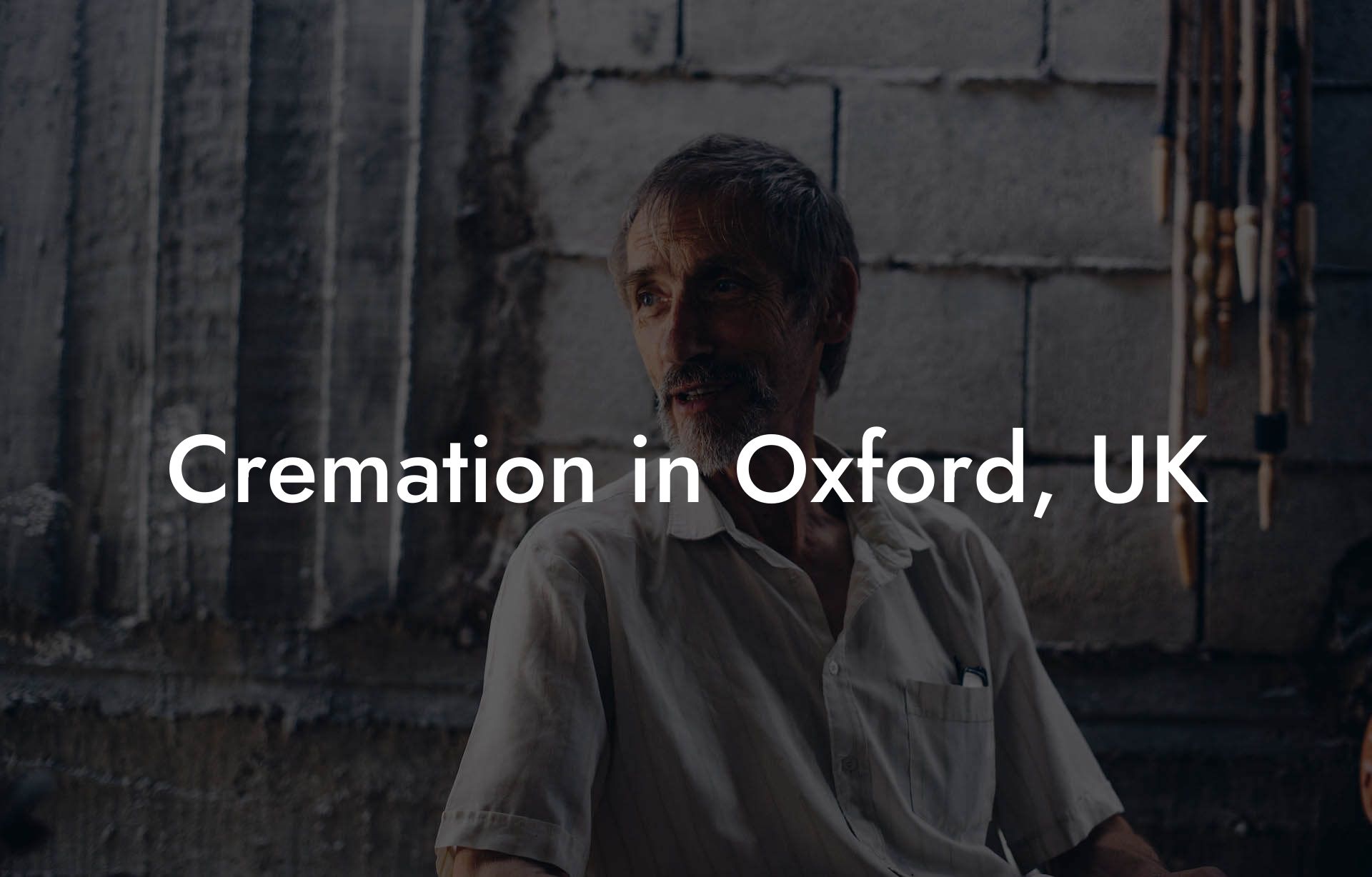 Cremation in Oxford, UK