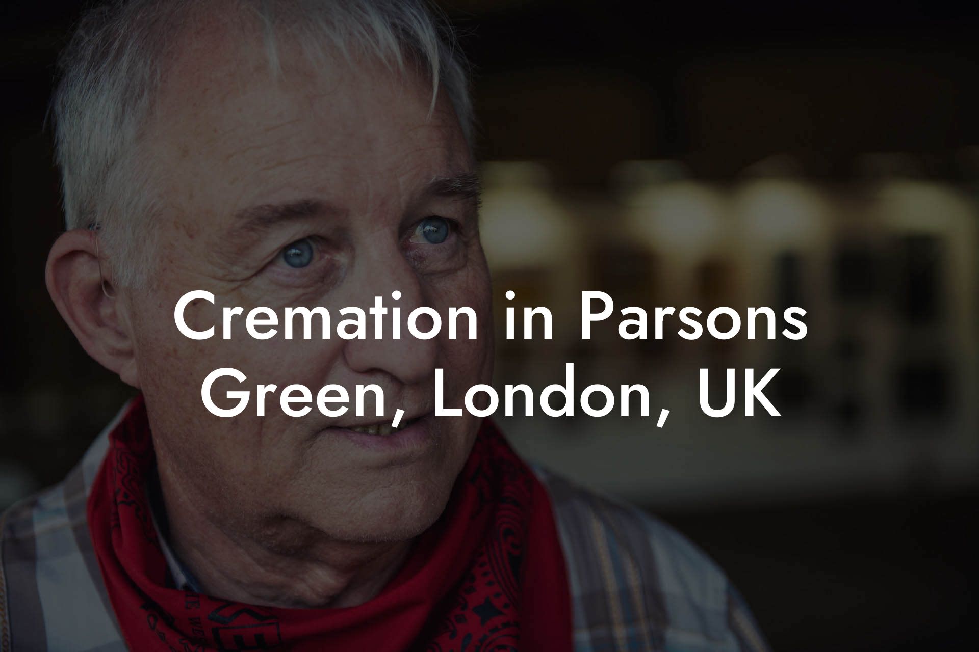 Cremation in Parsons Green, London, UK