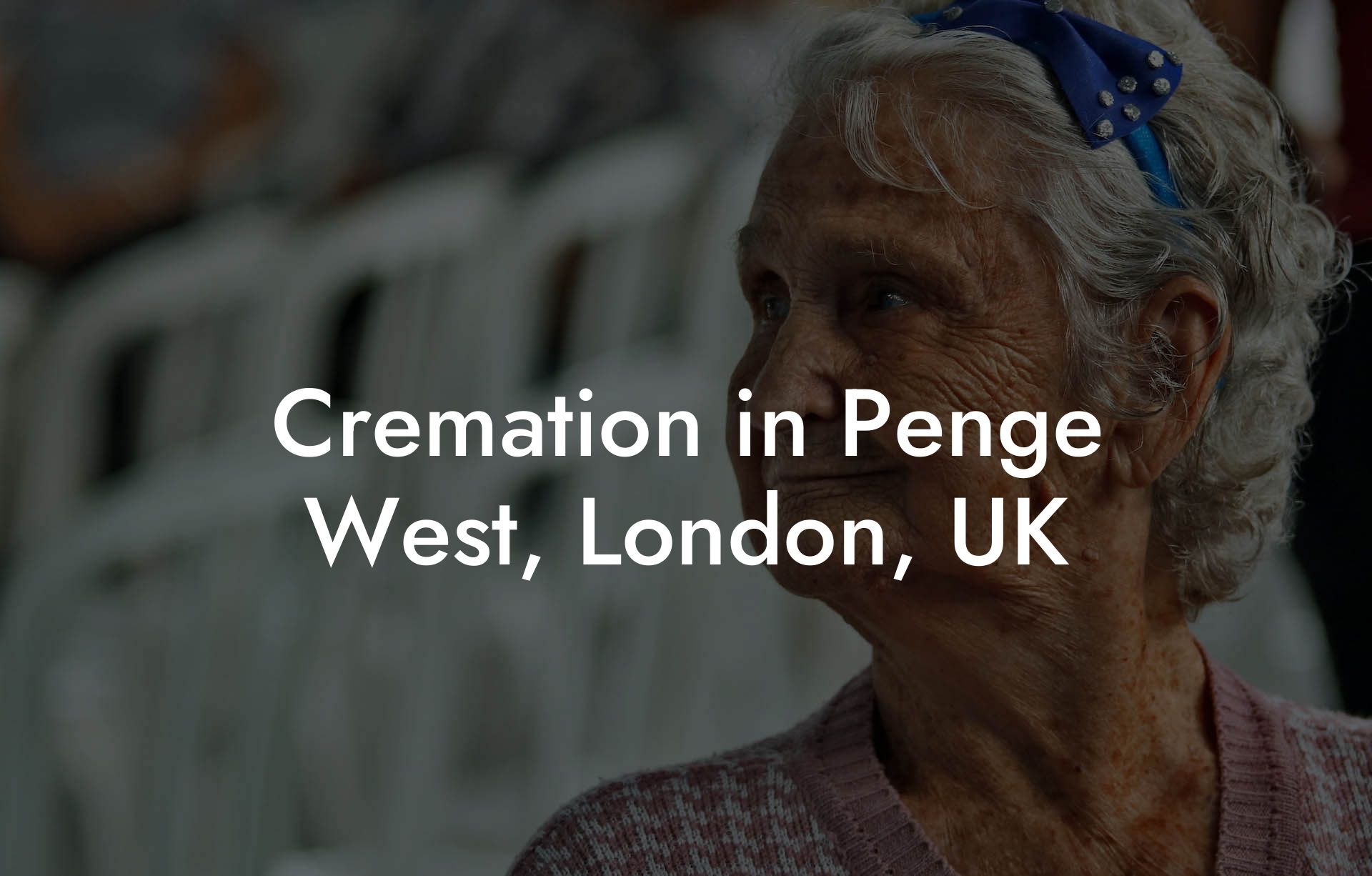 Cremation in Penge West, London, UK