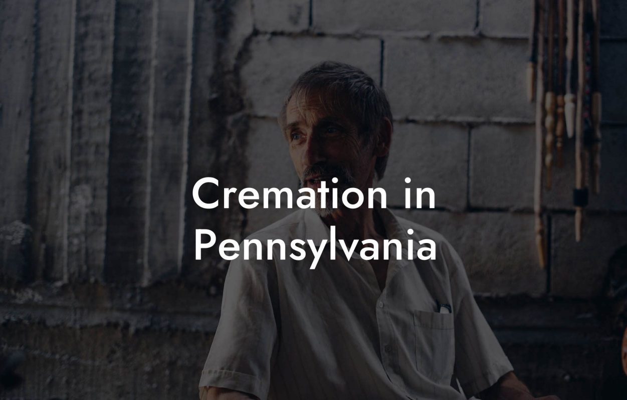 Cremation in Pennsylvania