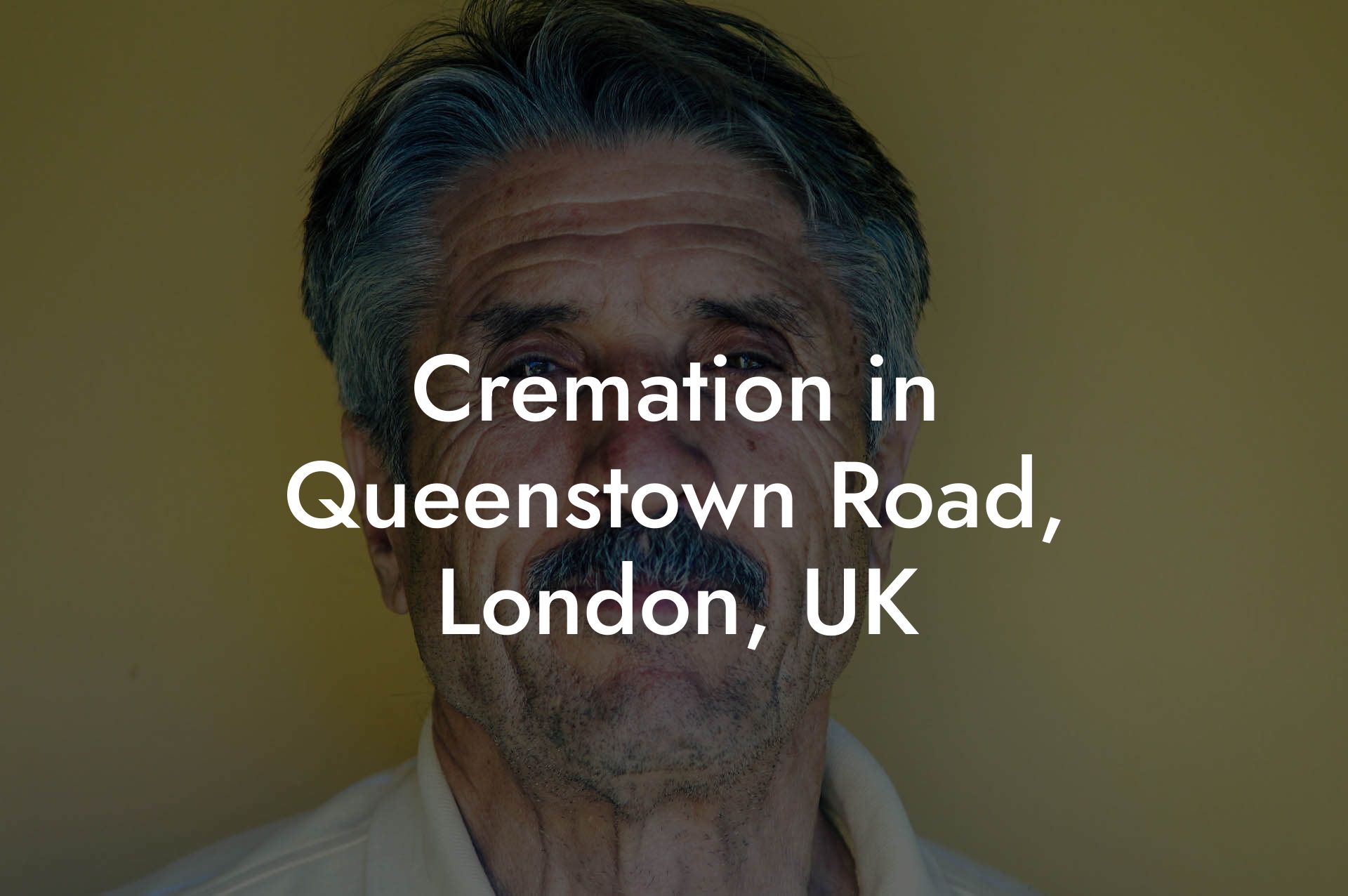 Cremation in Queenstown Road, London, UK