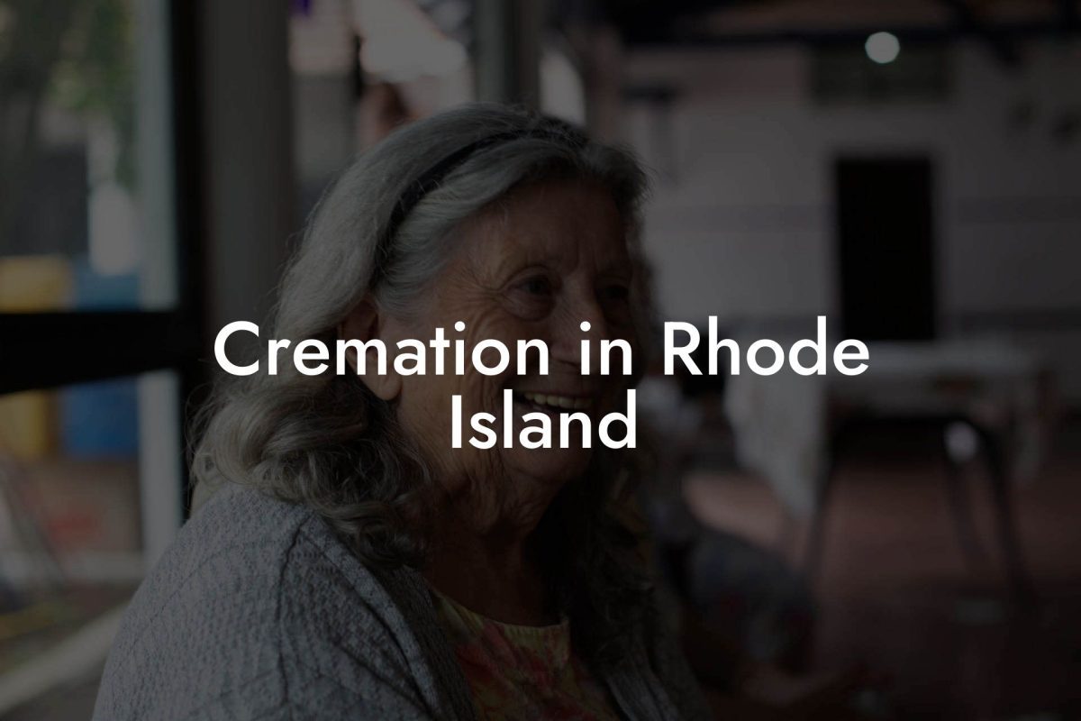 Cremation in Rhode Island