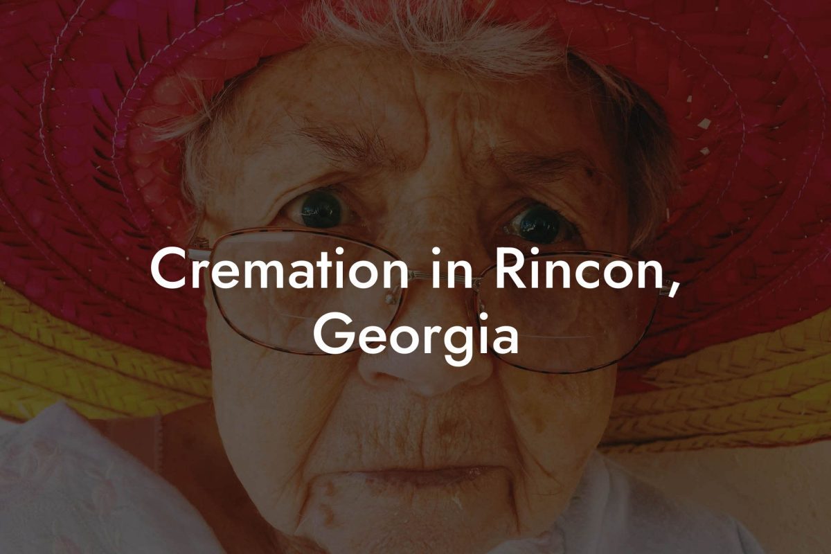 Cremation in Rincon, Georgia