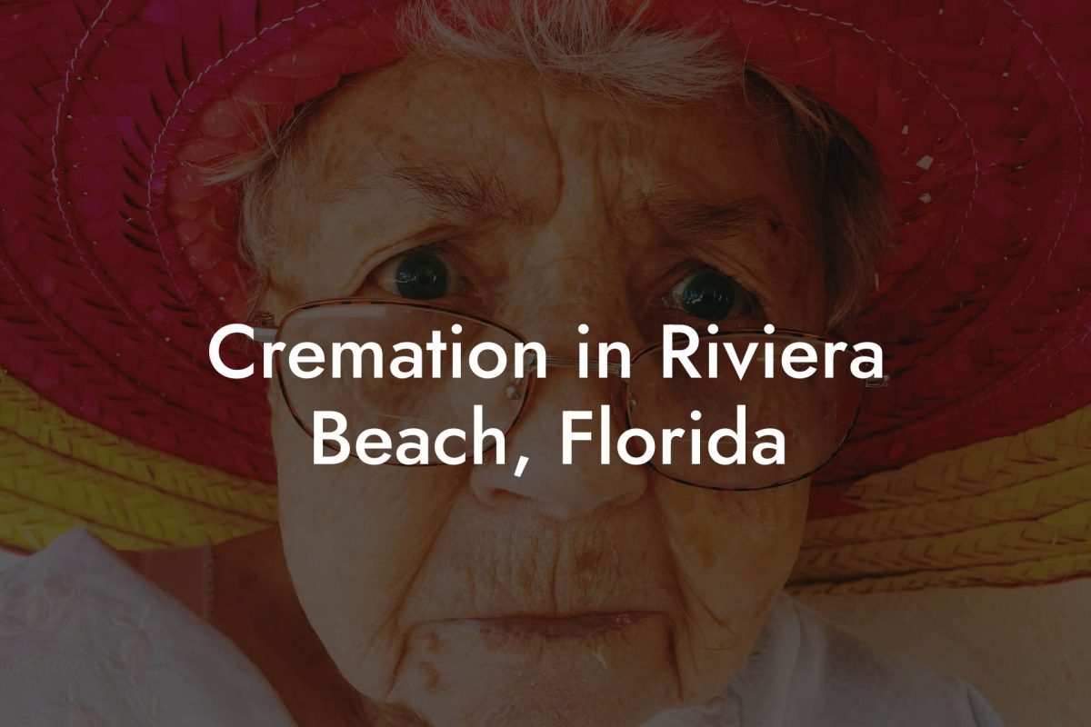 Cremation in Riviera Beach, Florida