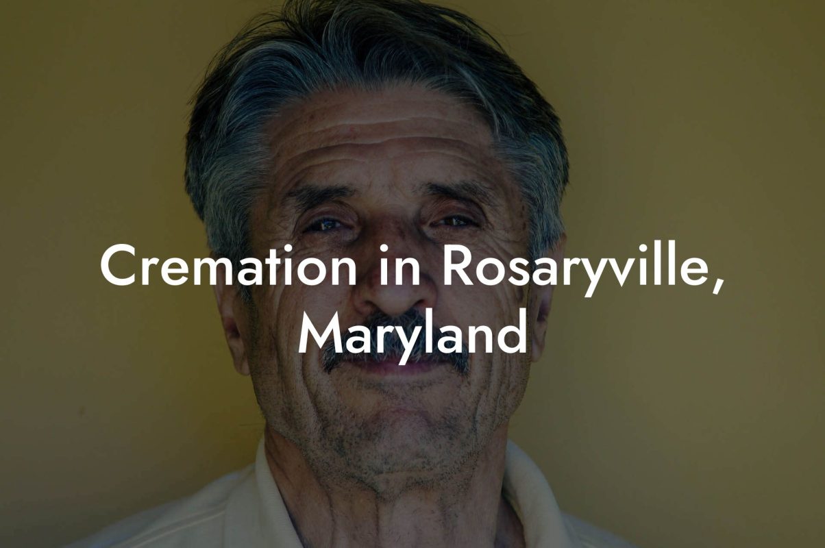 Cremation in Rosaryville, Maryland
