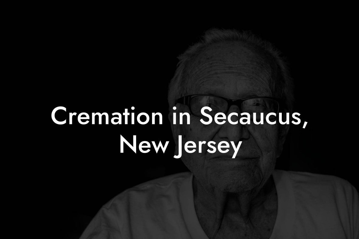 Cremation in Secaucus, New Jersey