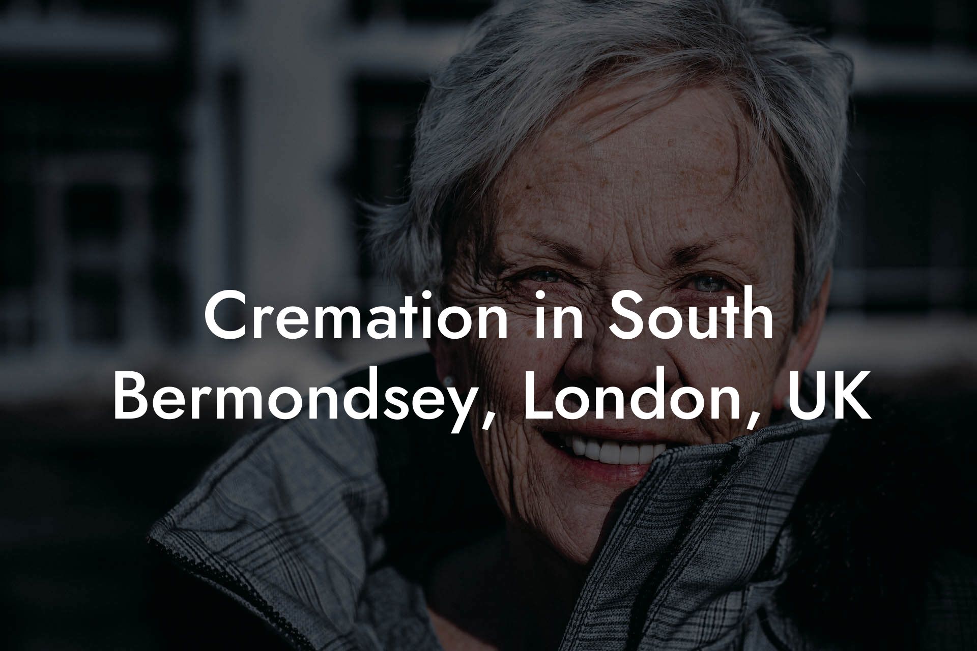 Cremation in South Bermondsey, London, UK