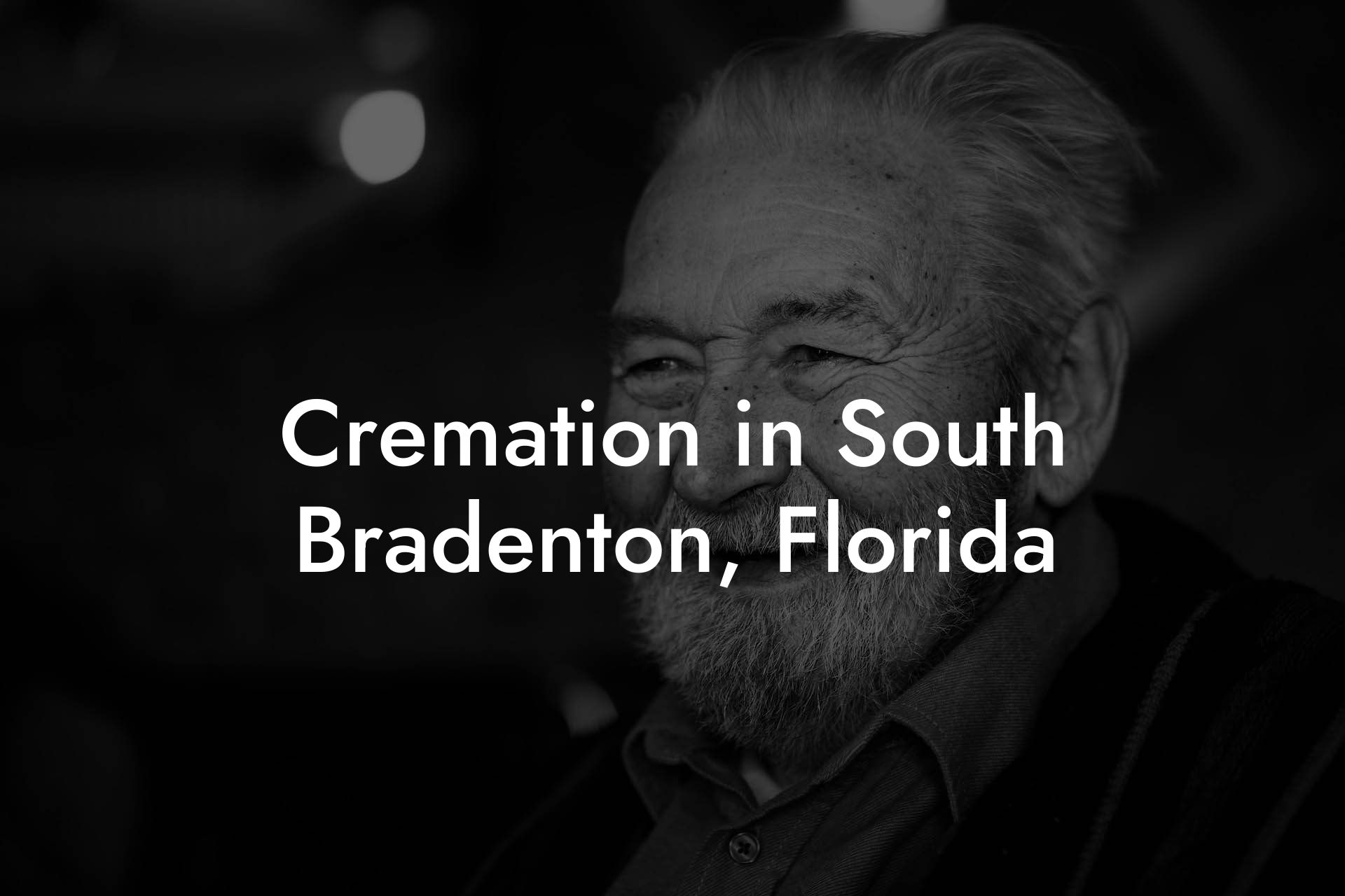 Cremation in South Bradenton, Florida