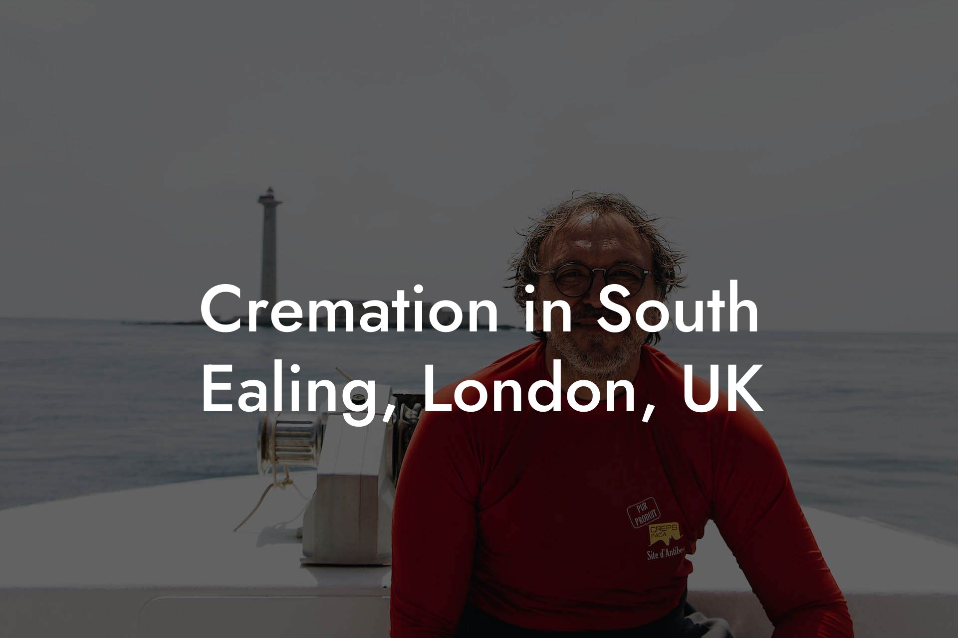 Cremation in South Ealing, London, UK