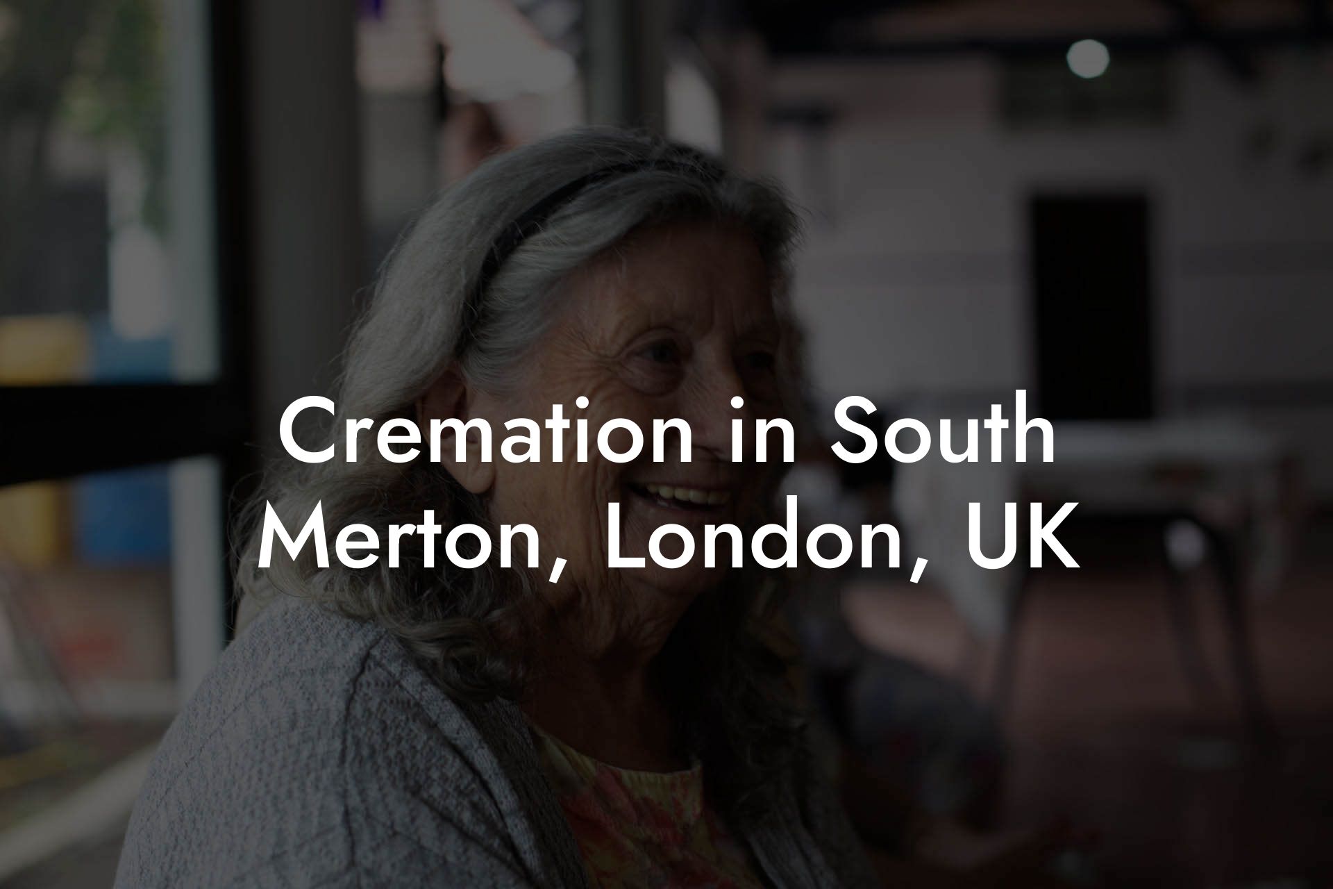 Cremation in South Merton, London, UK