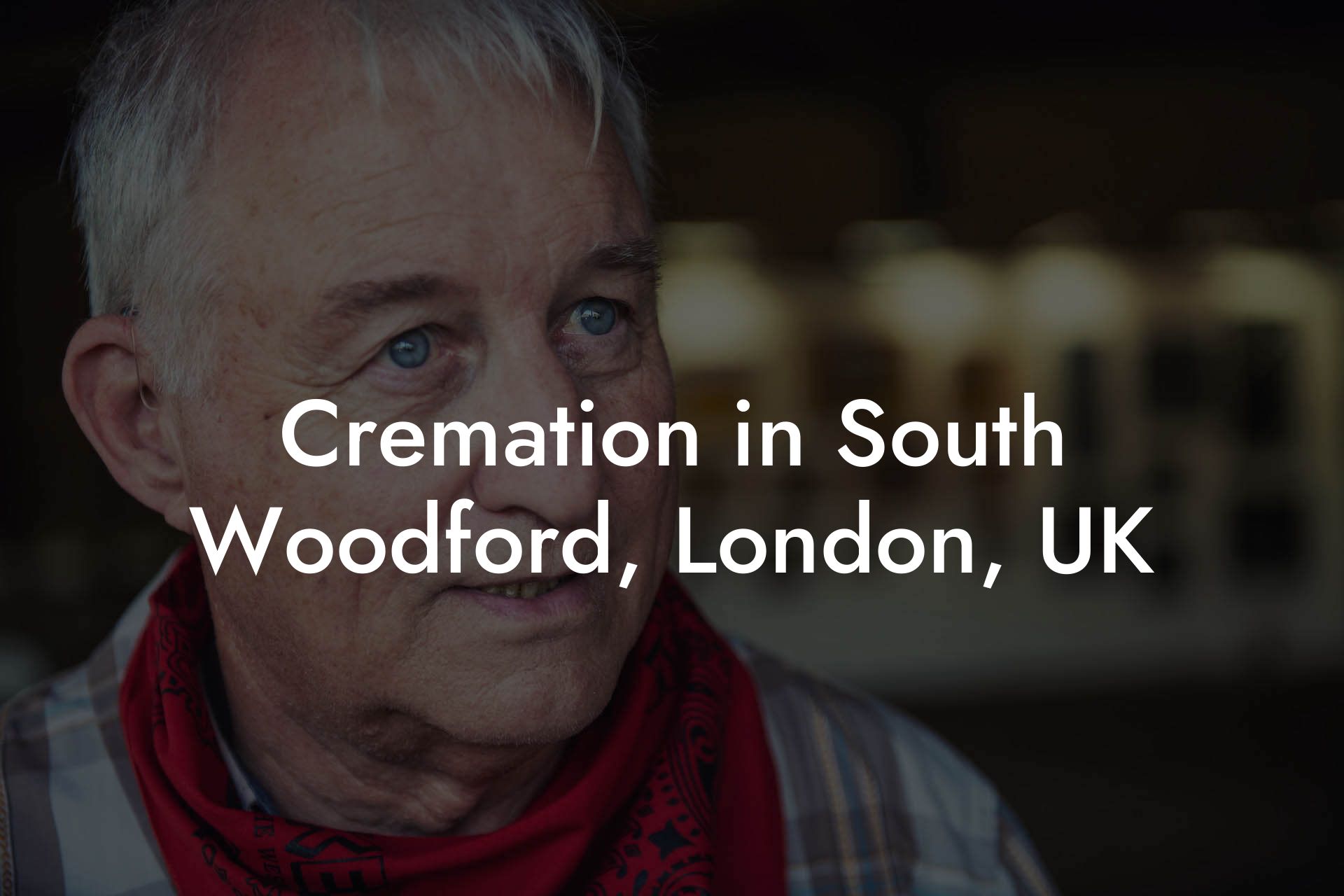 Cremation in South Woodford, London, UK