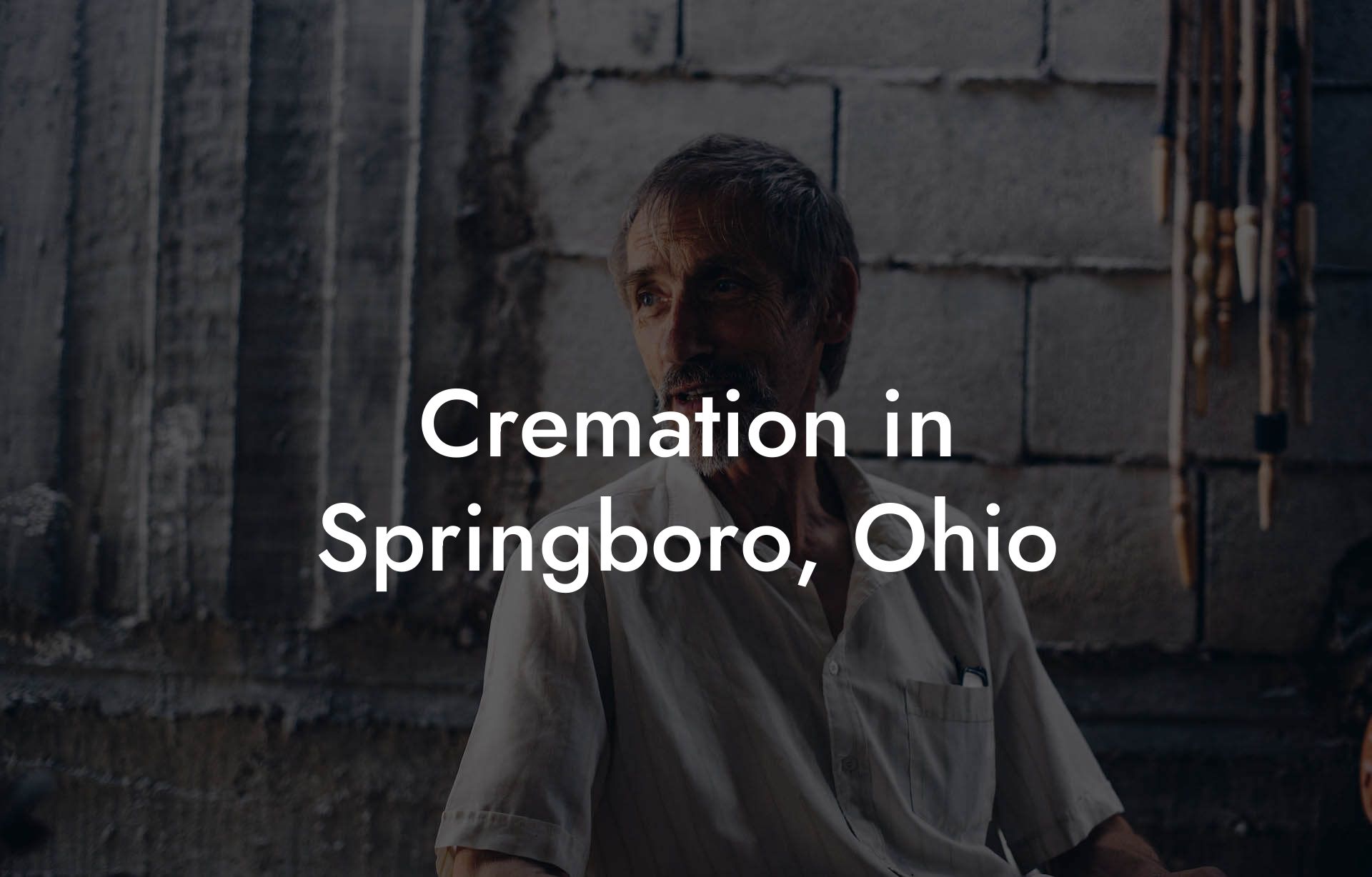 Cremation in Springboro, Ohio