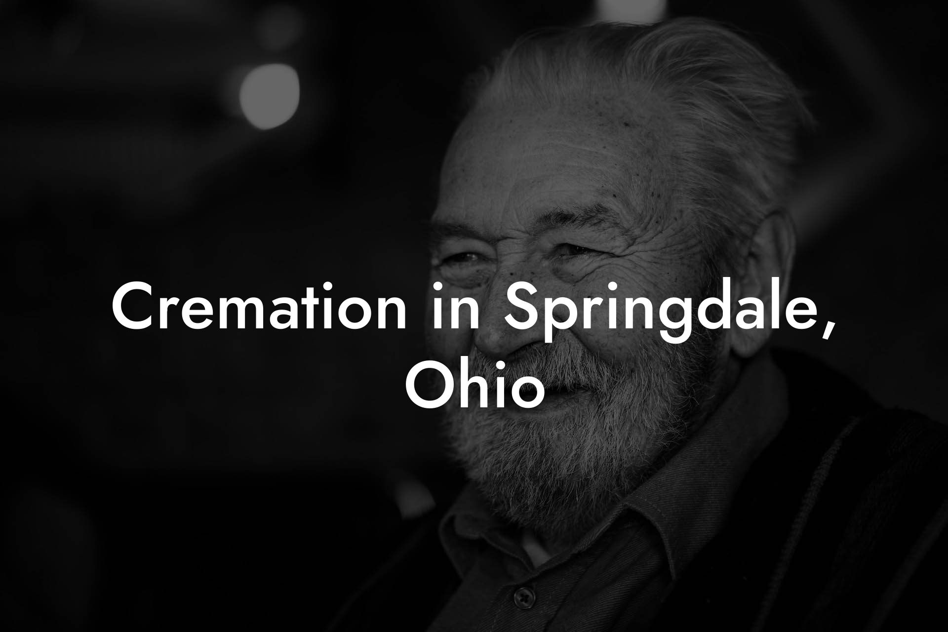 Cremation in Springdale, Ohio