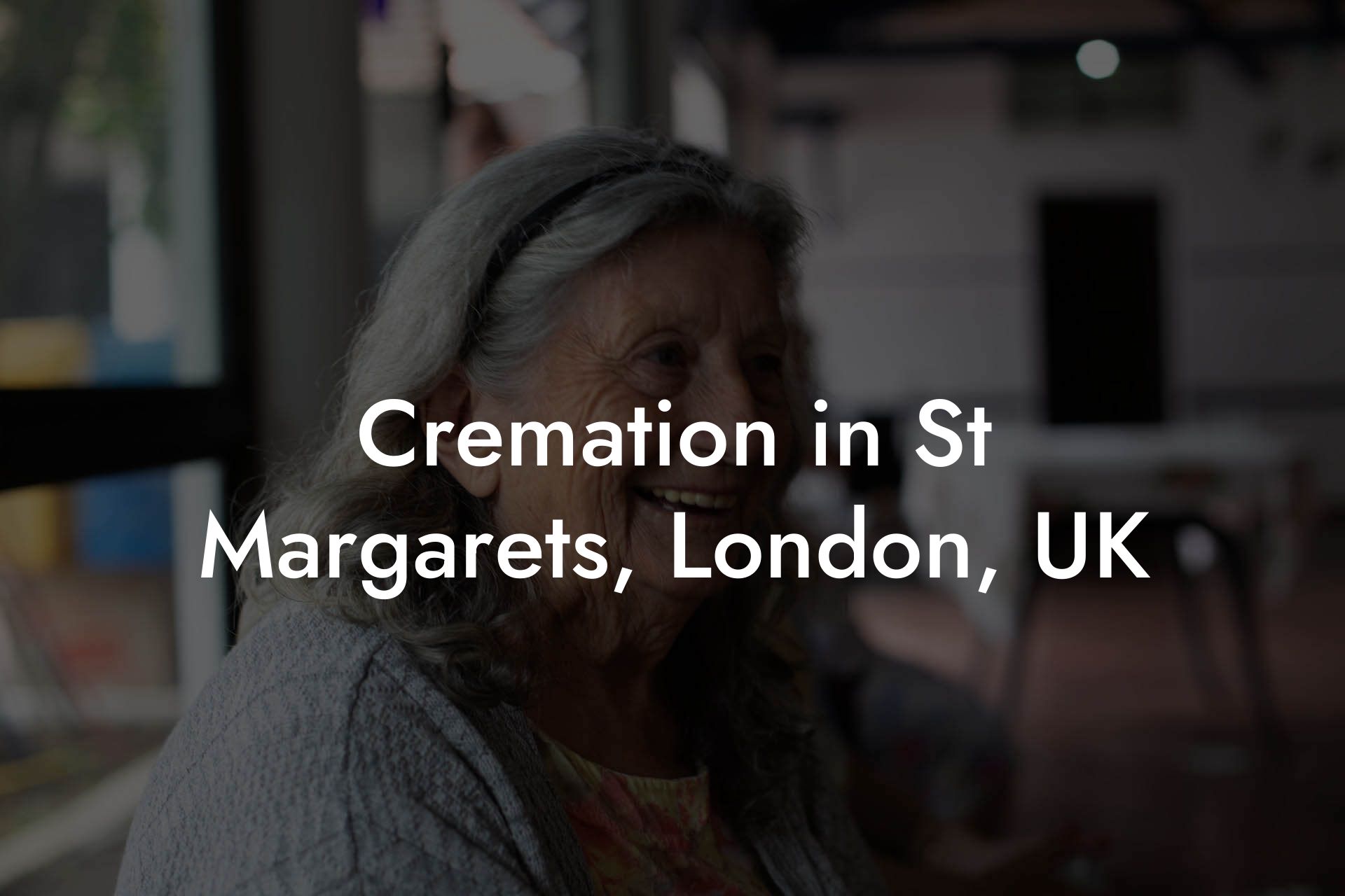 Cremation in St Margarets, London, UK