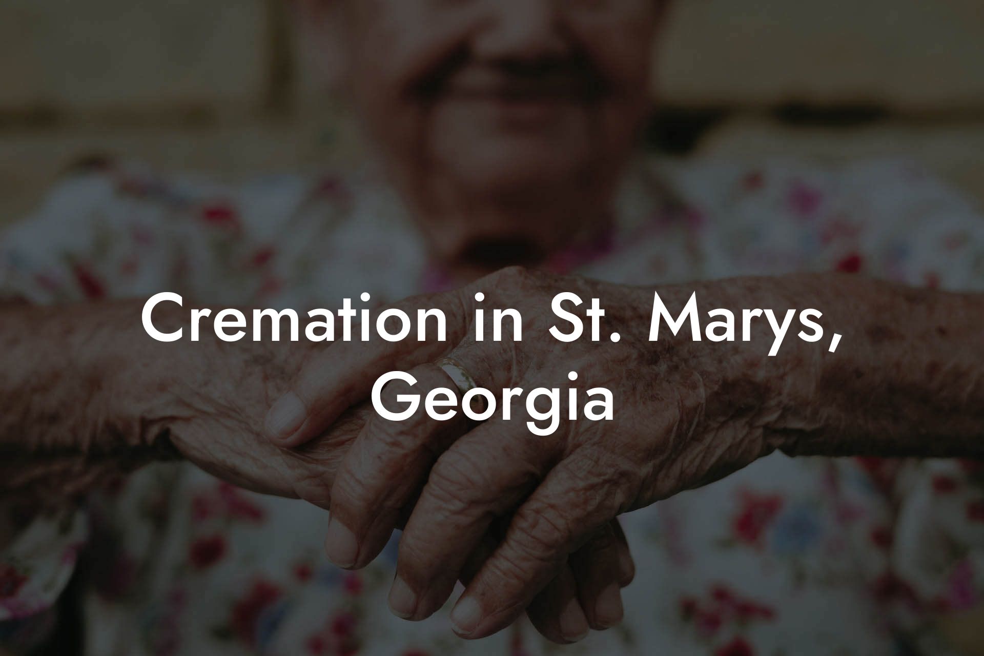 Cremation in St. Marys, Georgia