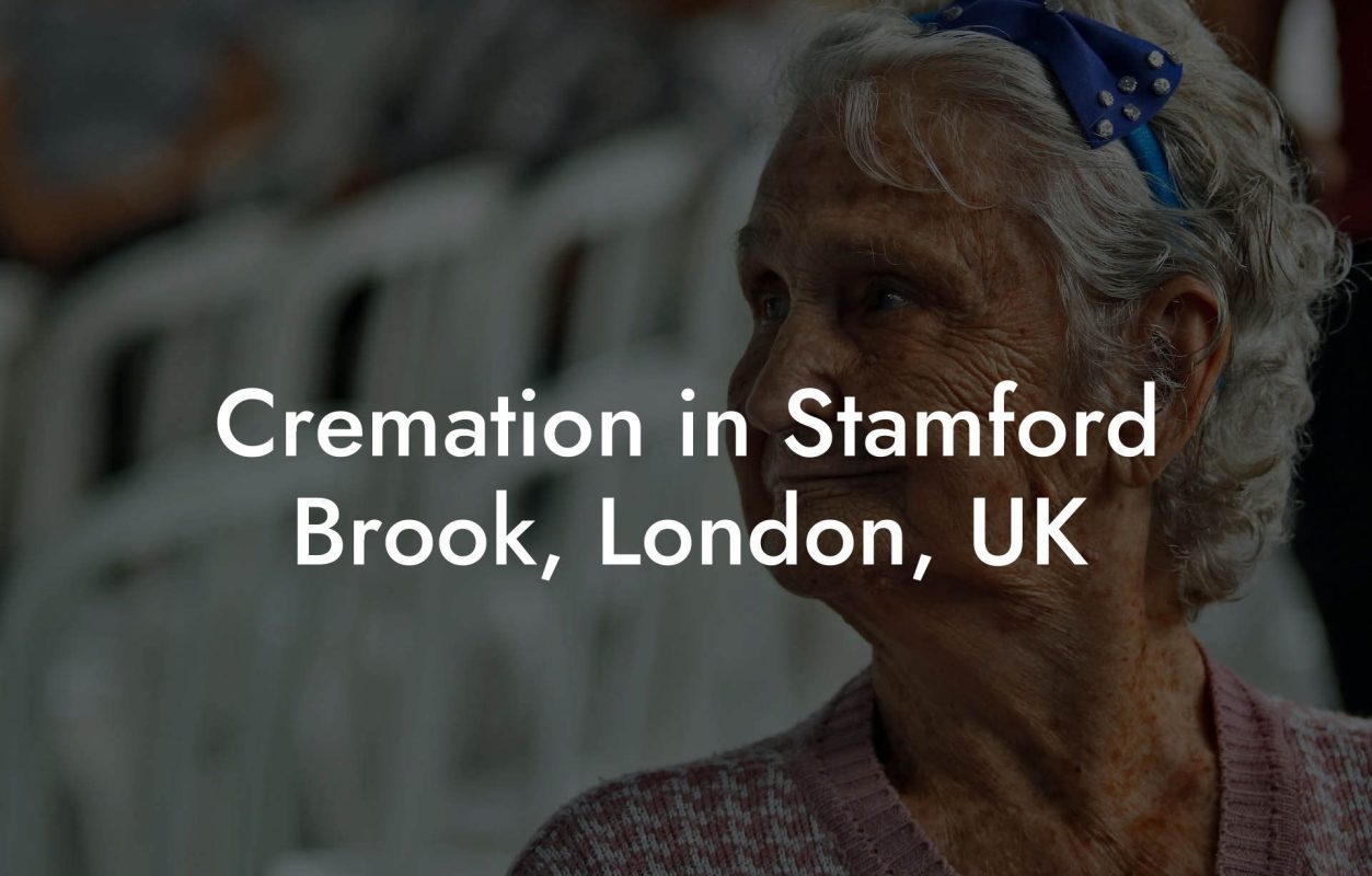 Cremation in Stamford Brook, London, UK