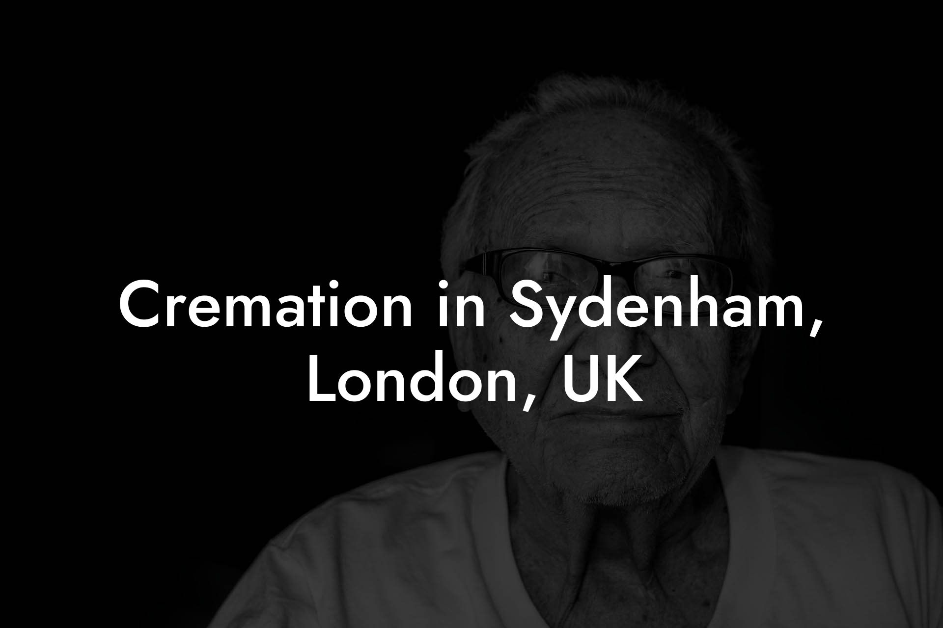 Cremation in Sydenham, London, UK