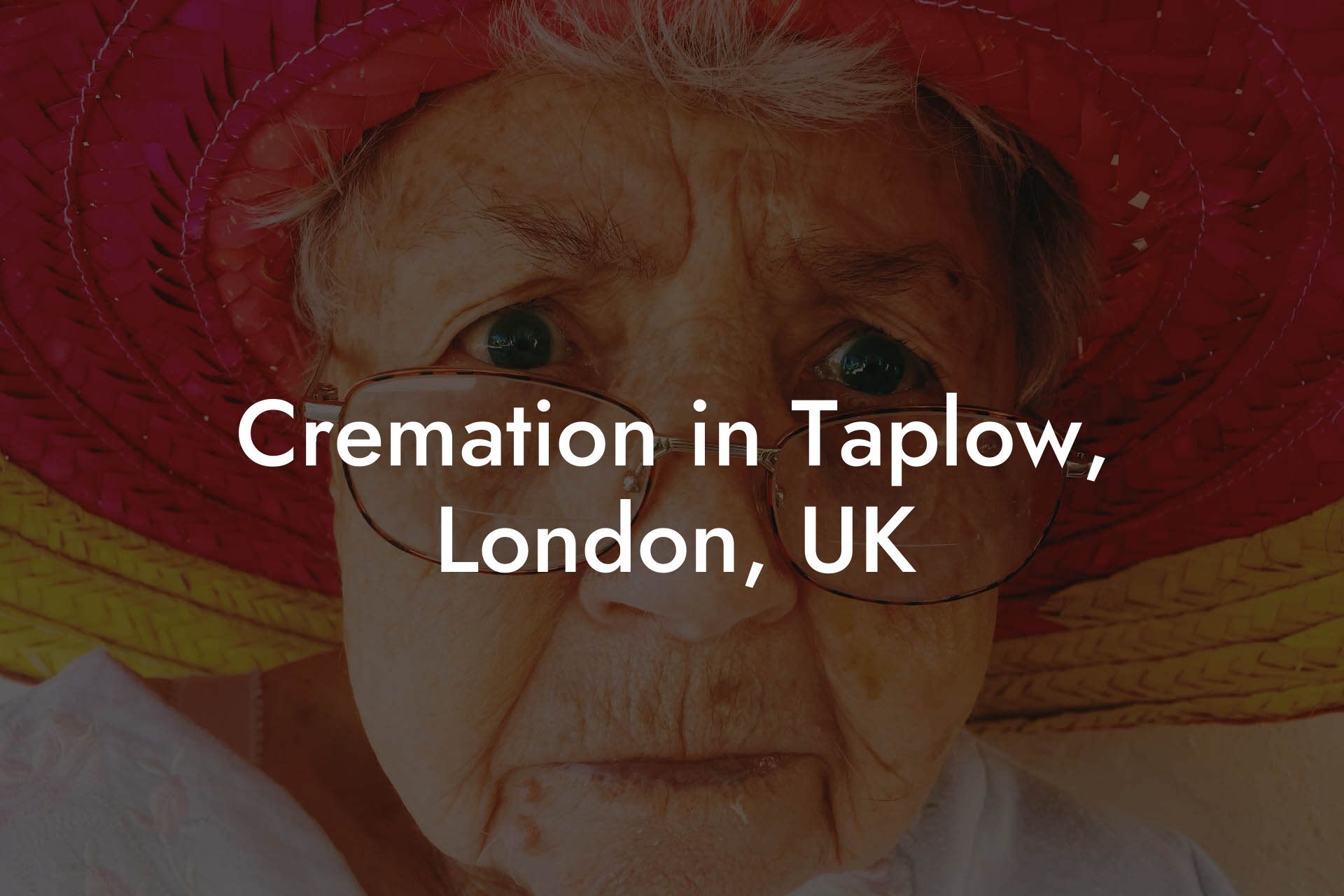 Cremation in Taplow, London, UK