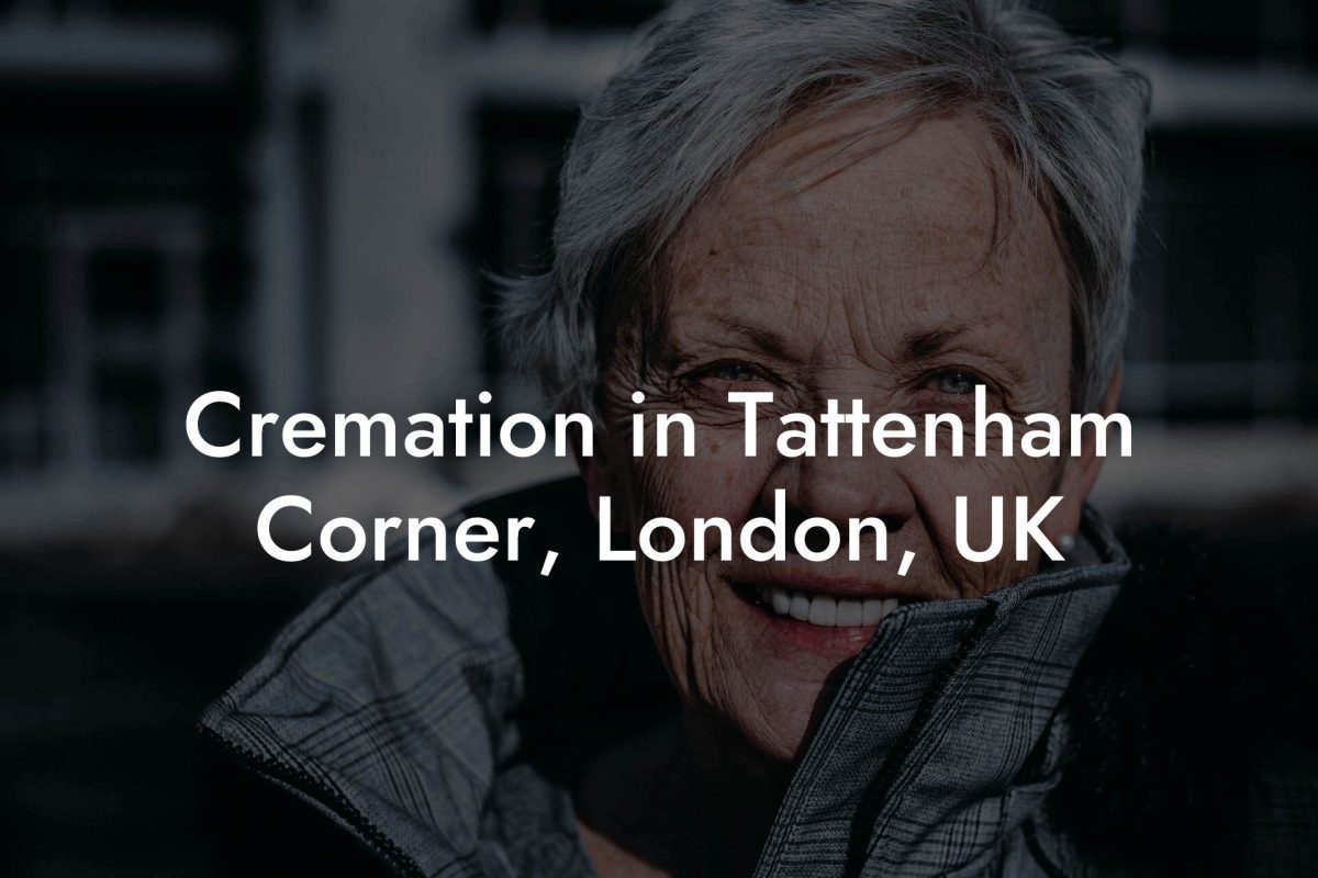 Cremation in Tattenham Corner, London, UK