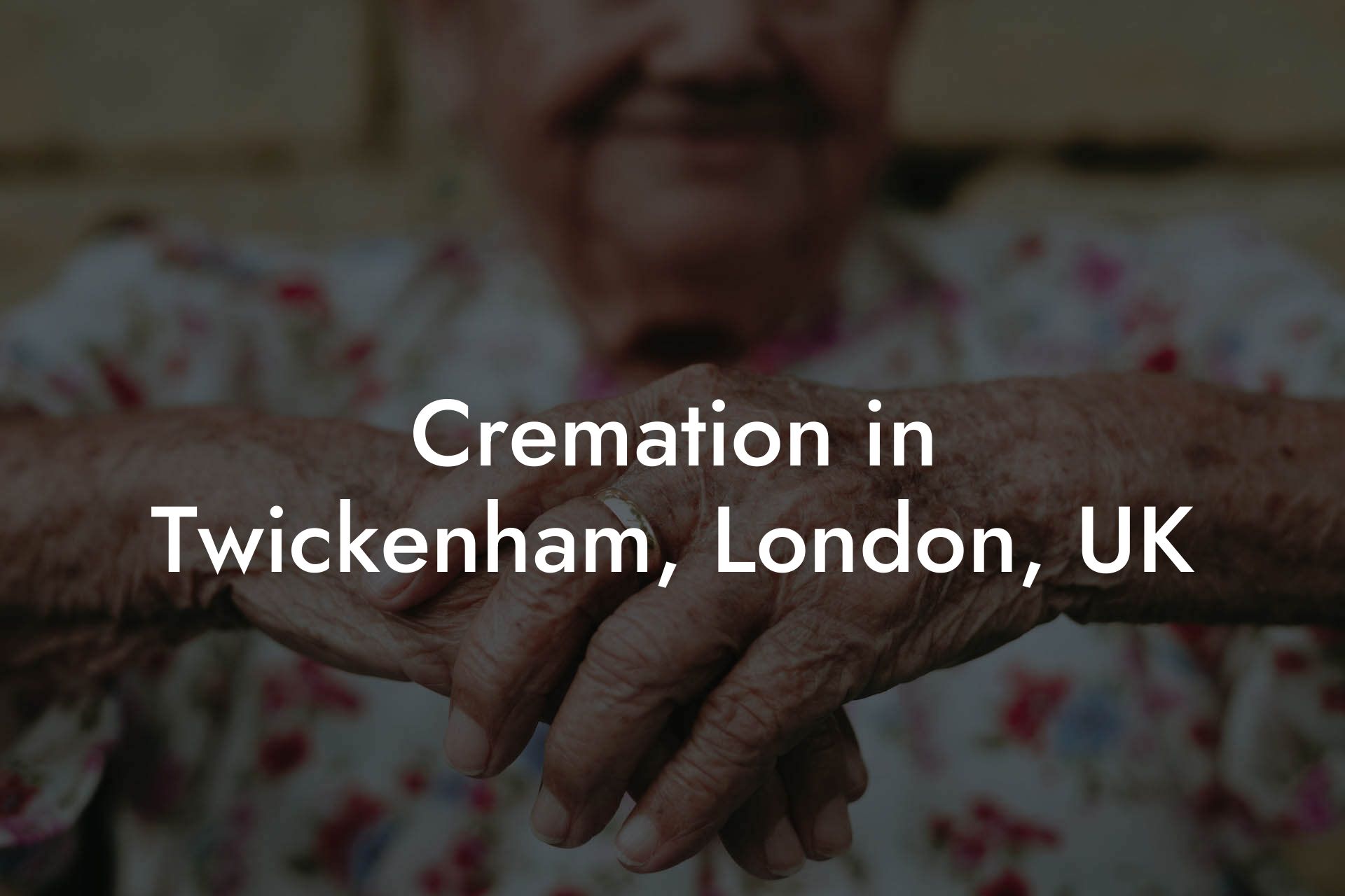 Cremation in Twickenham, London, UK