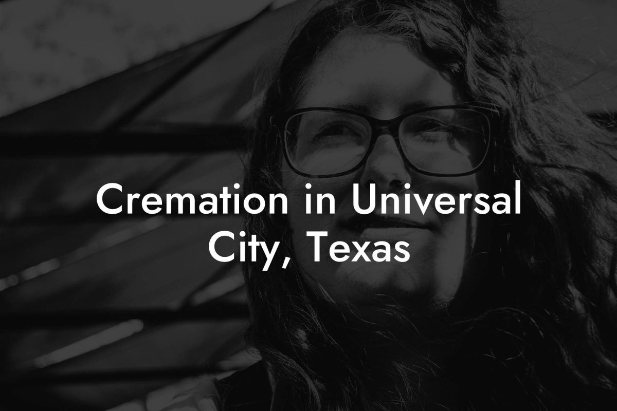 Cremation in Universal City, Texas