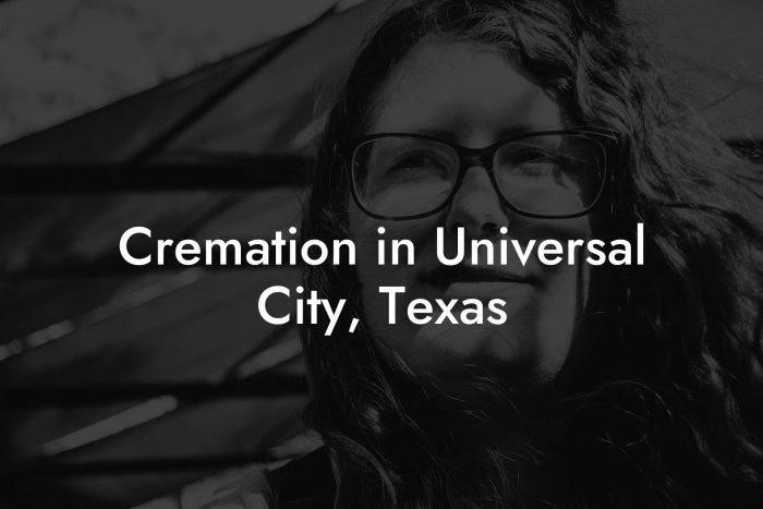 Cremation in Universal City, Texas - Eulogy Assistant
