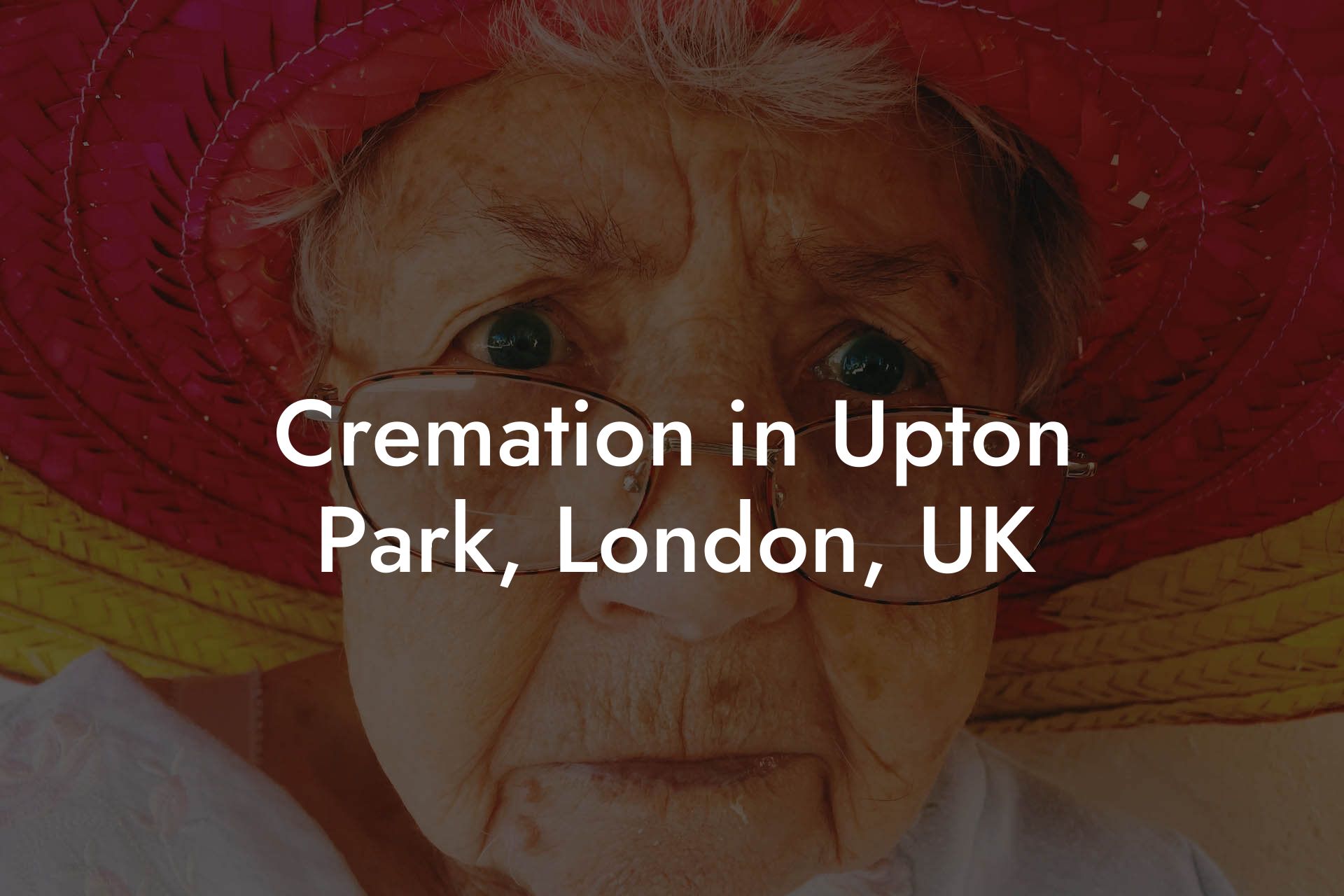 Cremation in Upton Park, London, UK