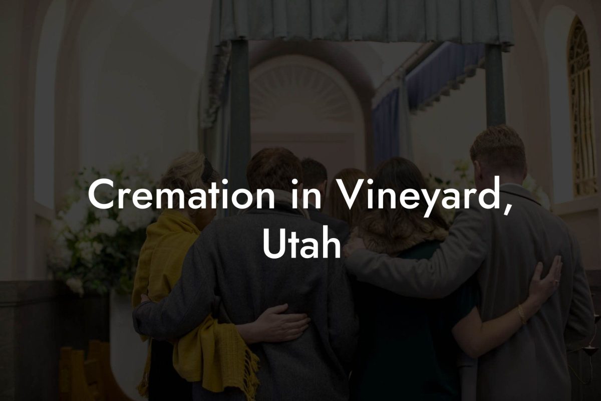 Cremation in Vineyard, Utah