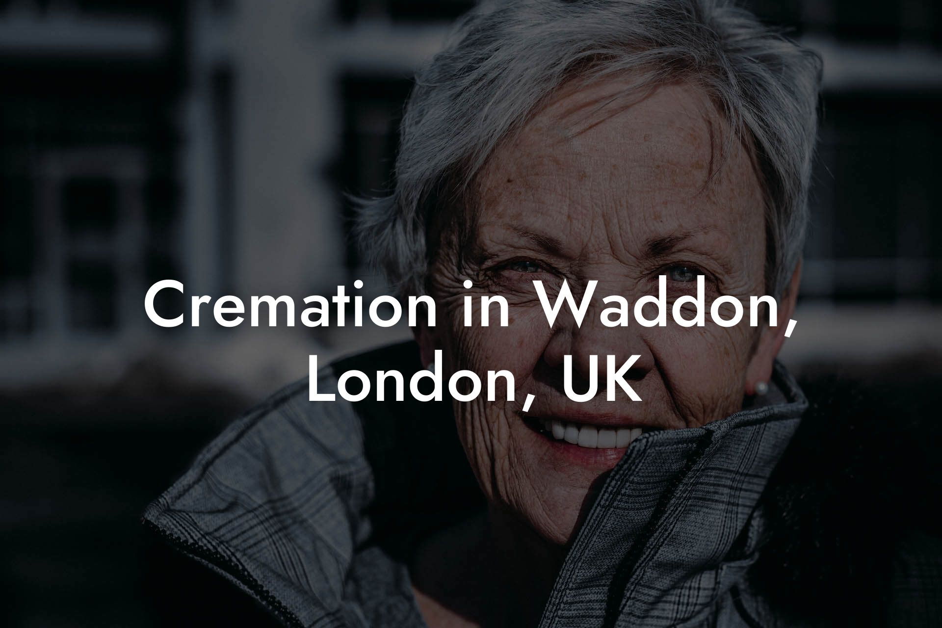 Cremation in Waddon, London, UK