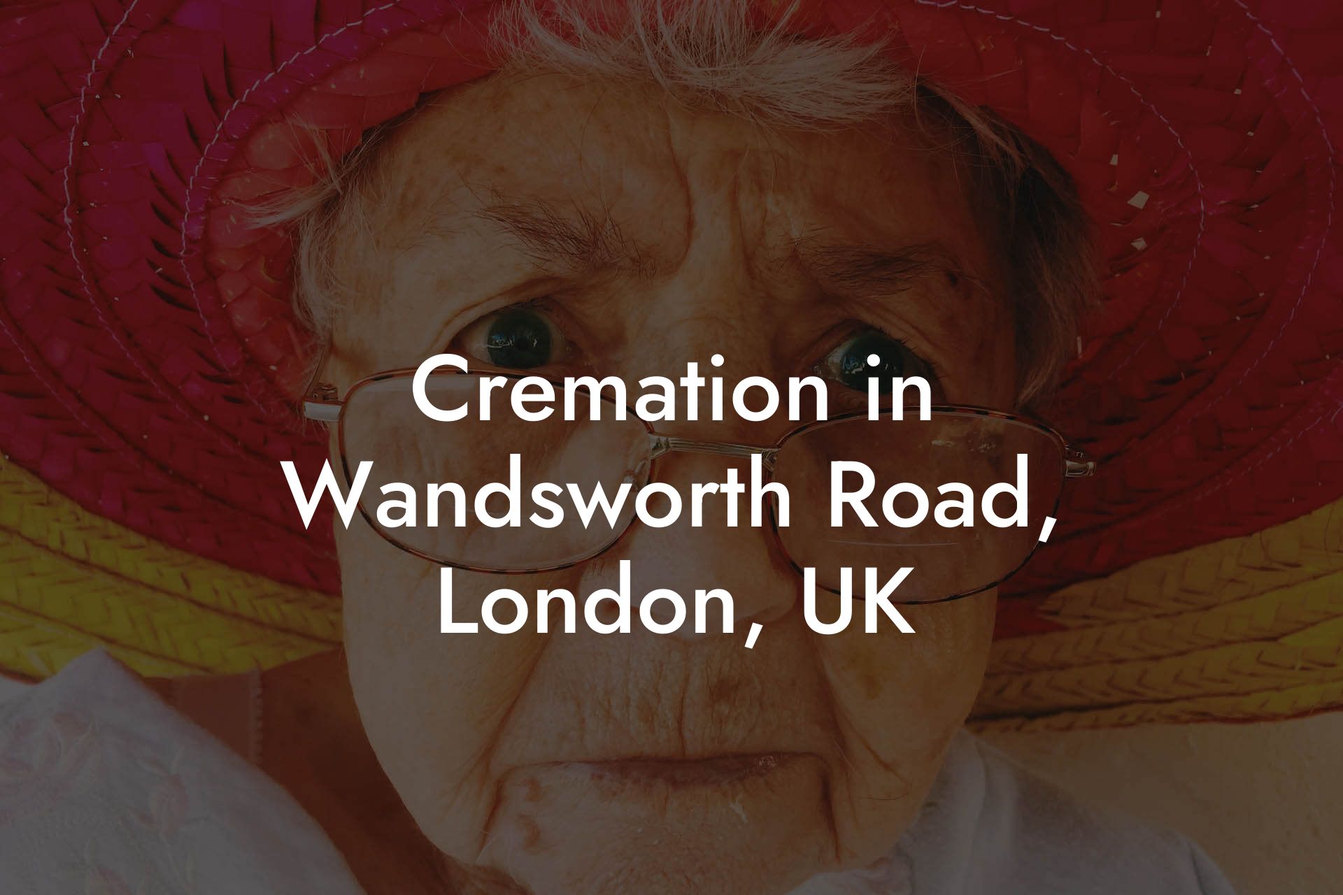 Cremation in Wandsworth Road, London, UK