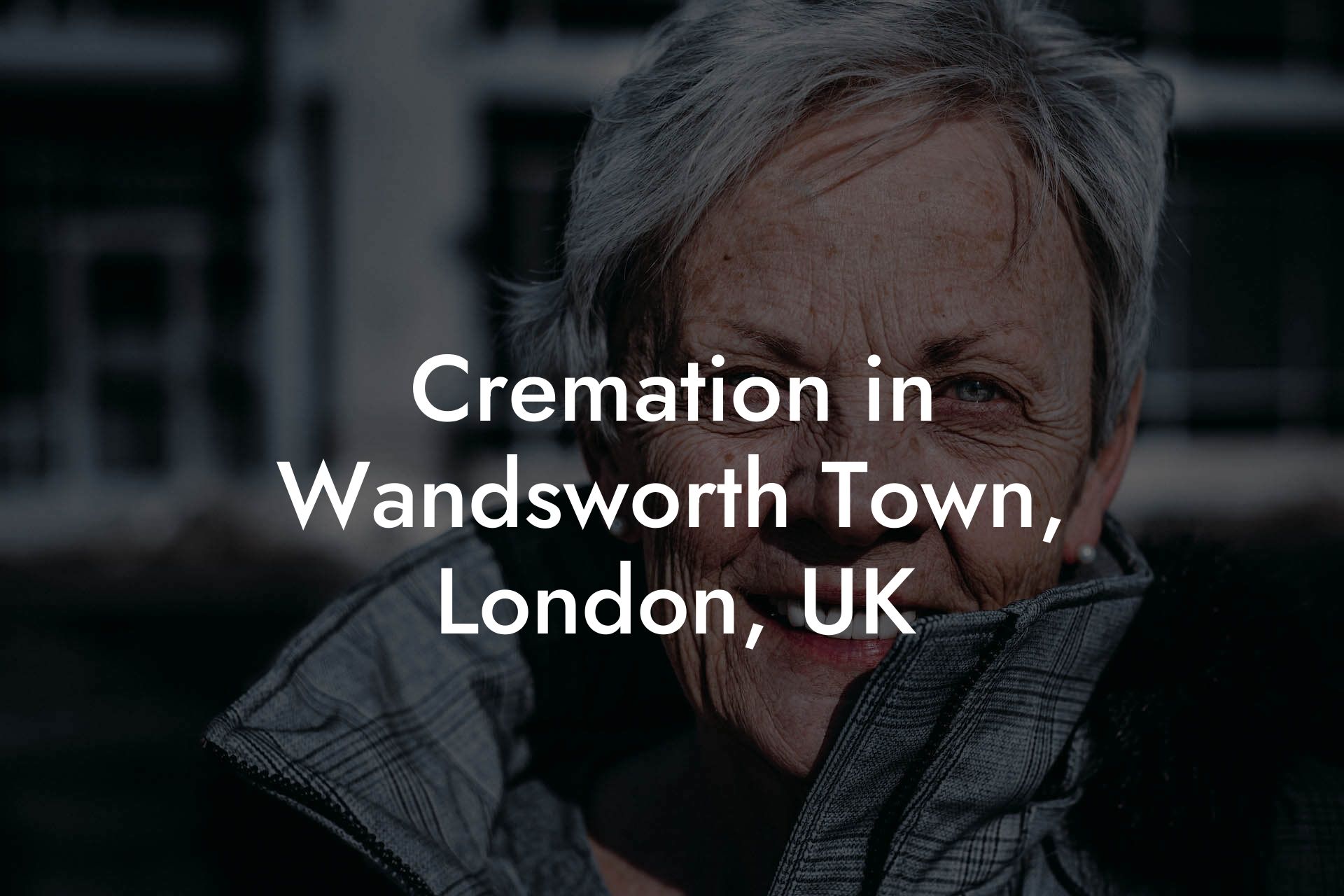 Cremation in Wandsworth Town, London, UK