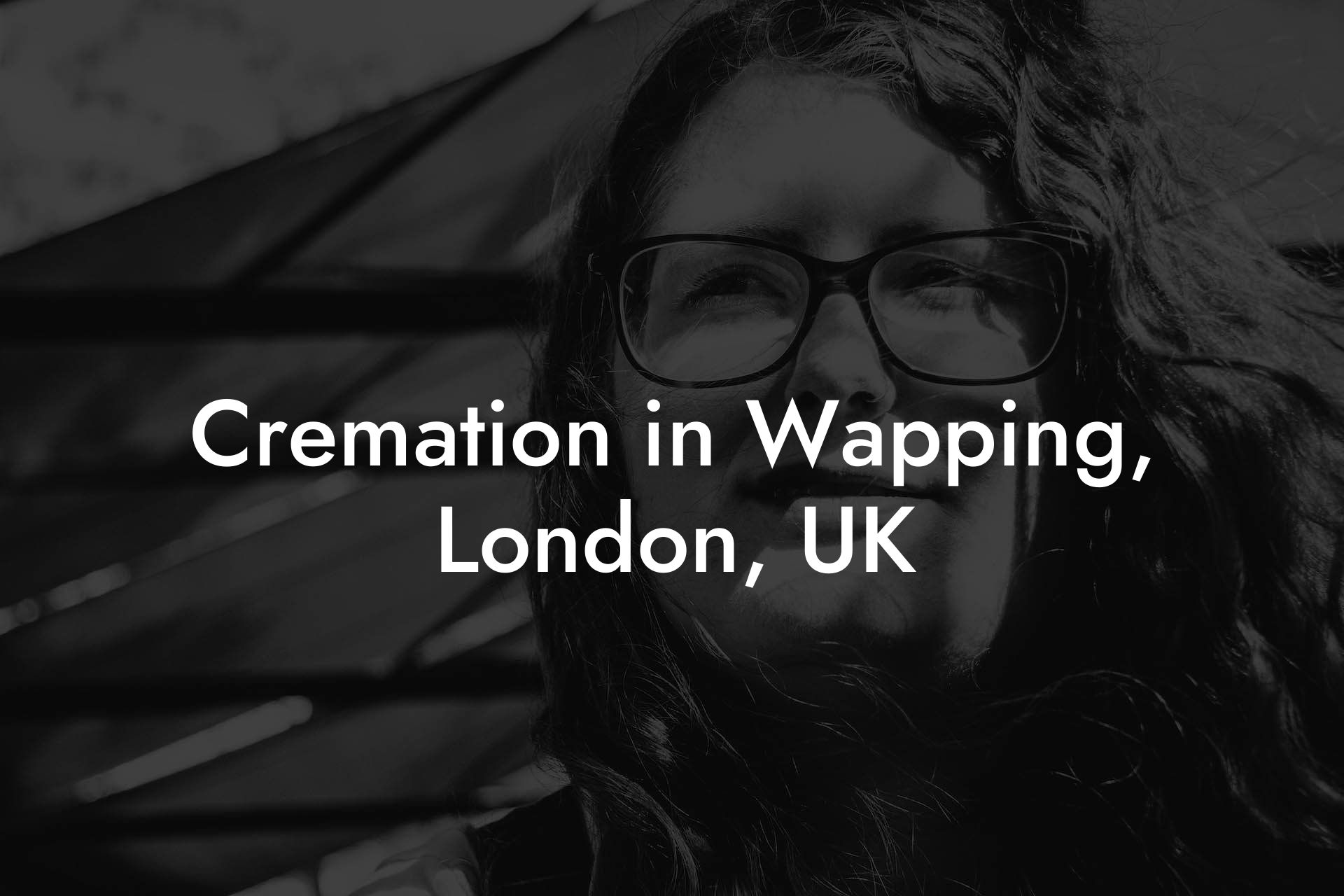 Cremation in Wapping, London, UK