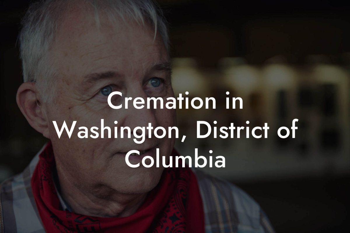 Cremation in Washington, District of Columbia
