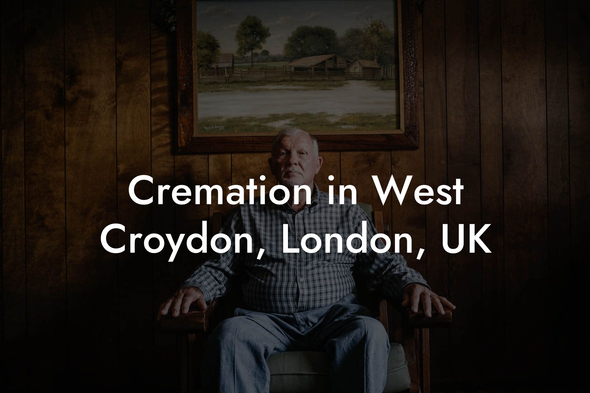 Cremation in West Croydon, London, UK