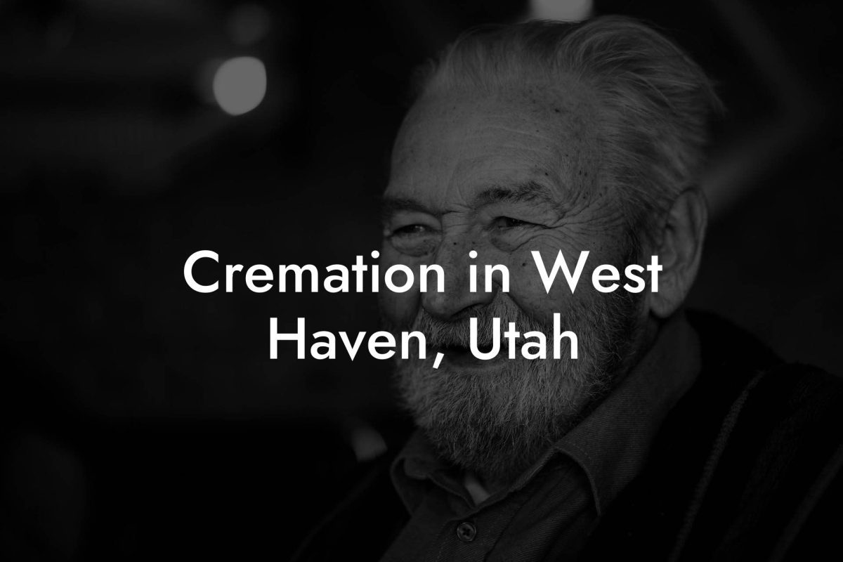 Cremation in West Haven, Utah